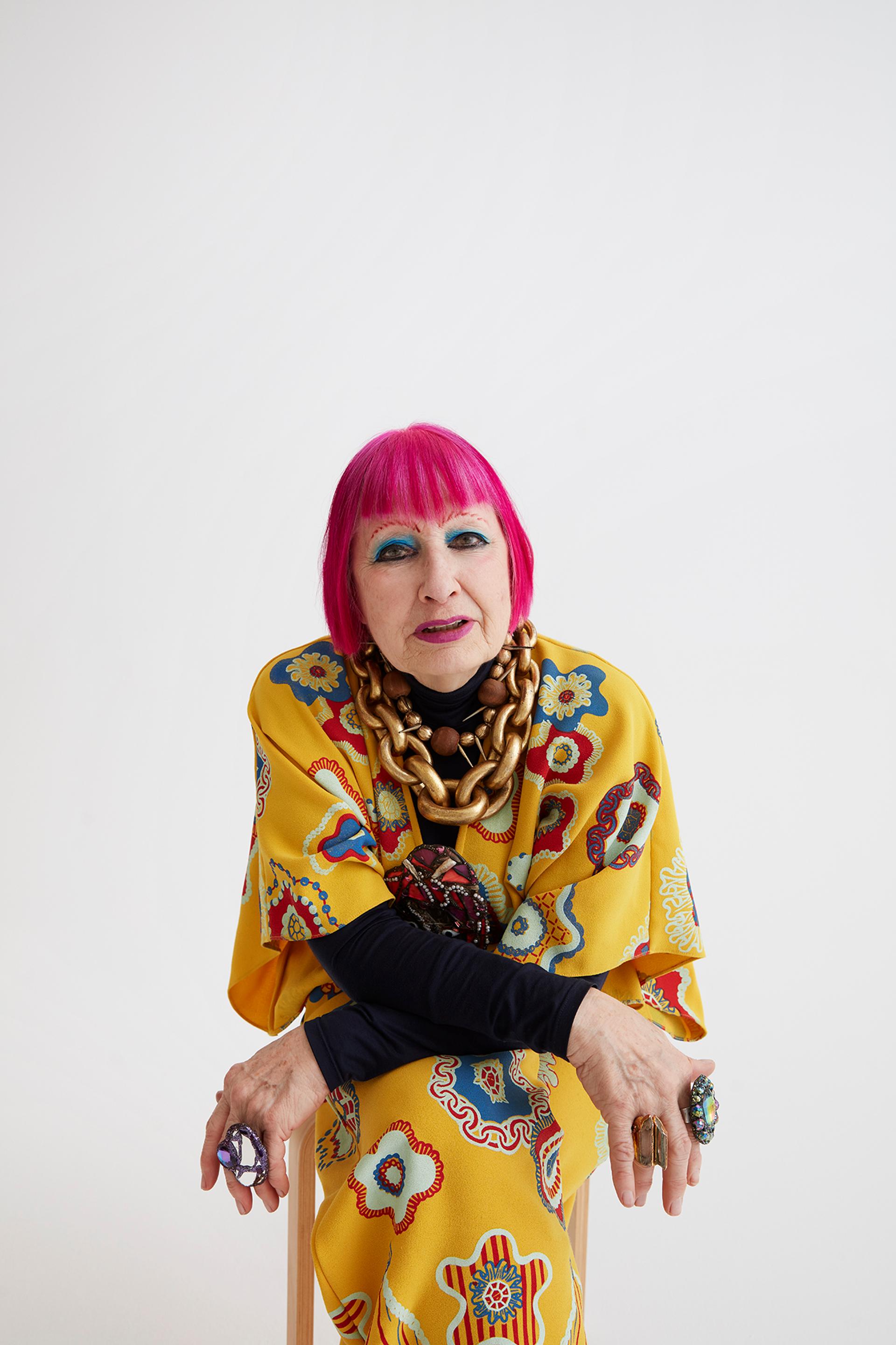 portrait of Zandra Rhodes