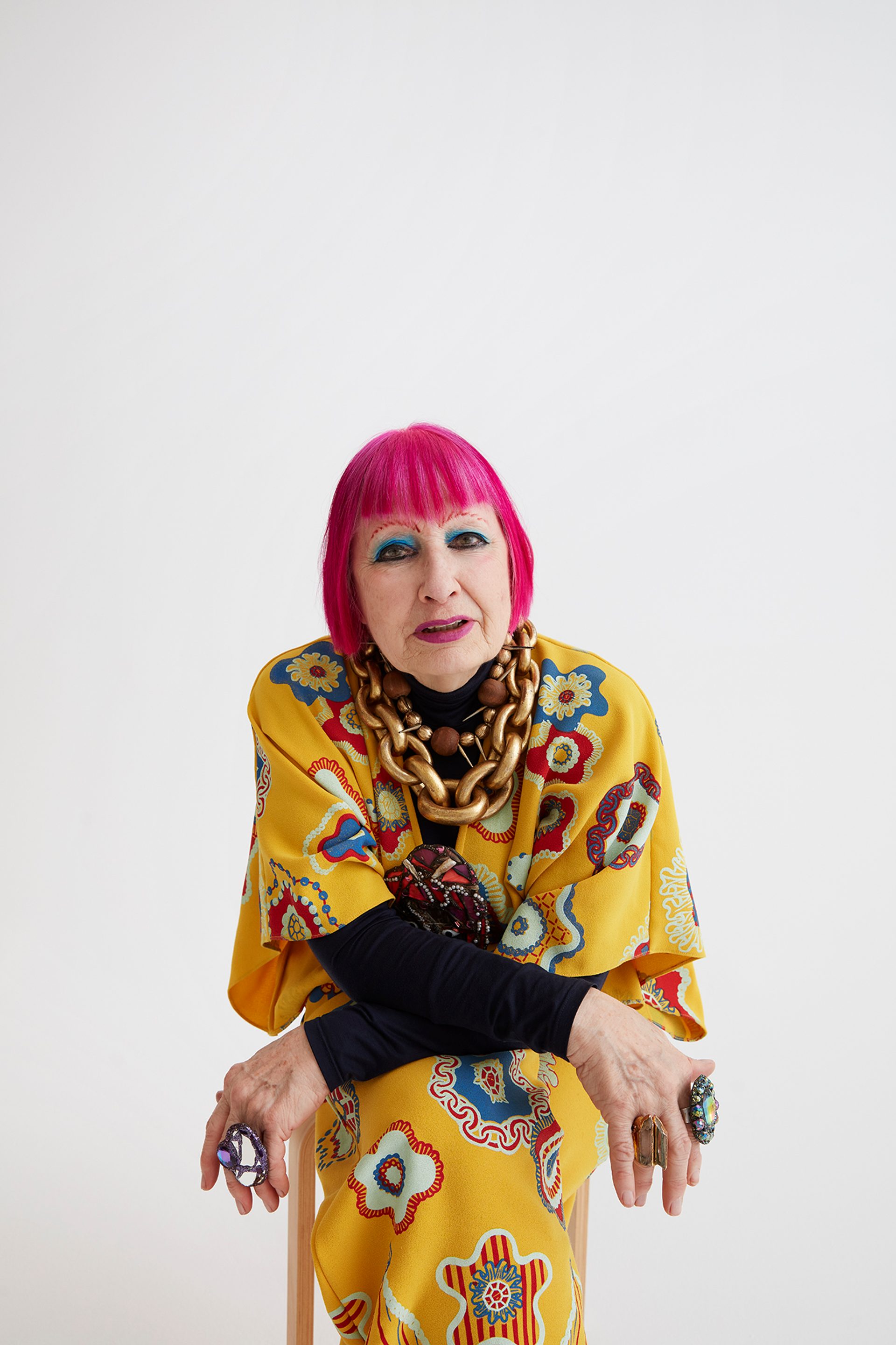 portrait of Zandra Rhodes