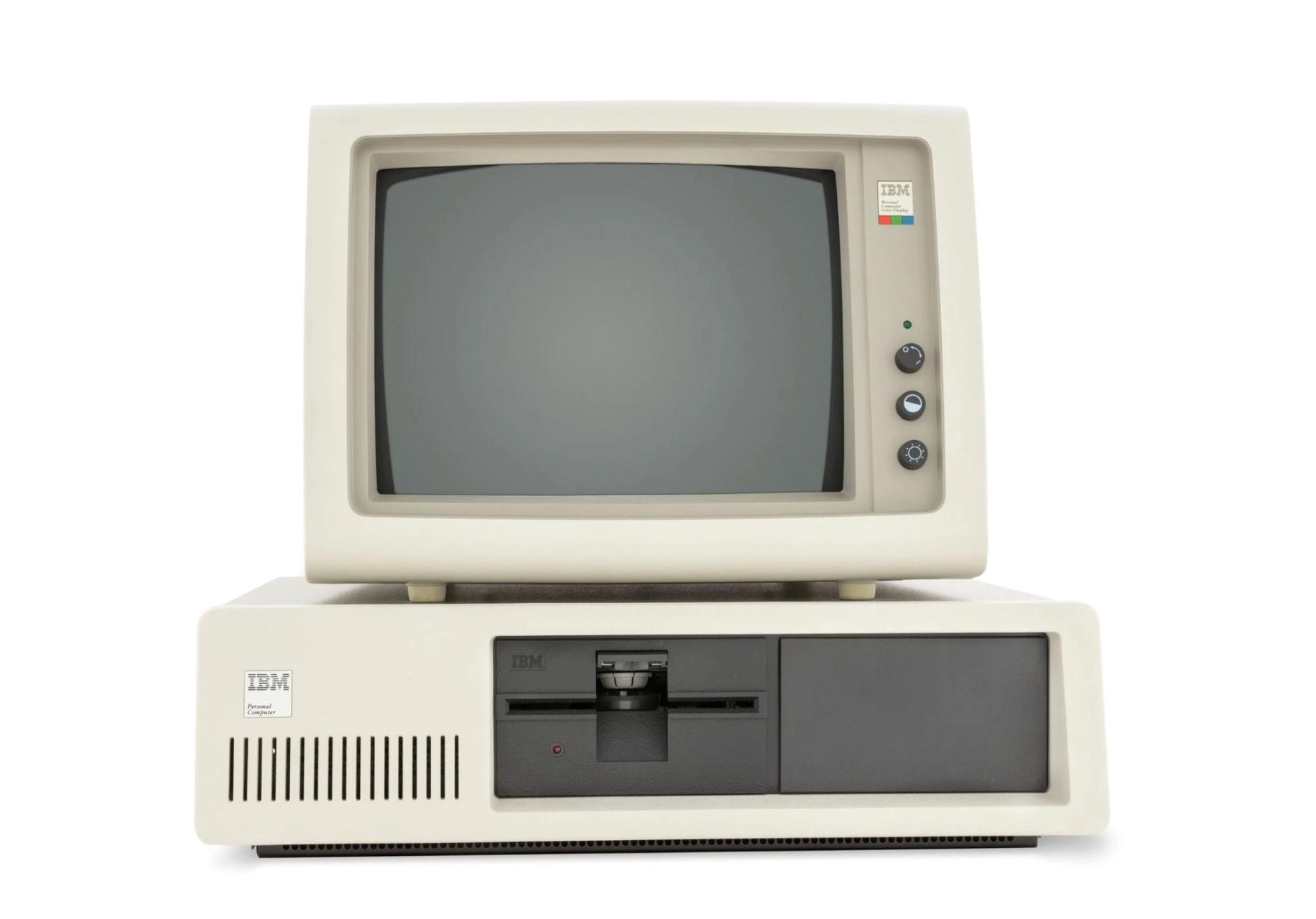 Personal computer, with hardware, manuals and packaging, microcomputer, 'PC-XT'
