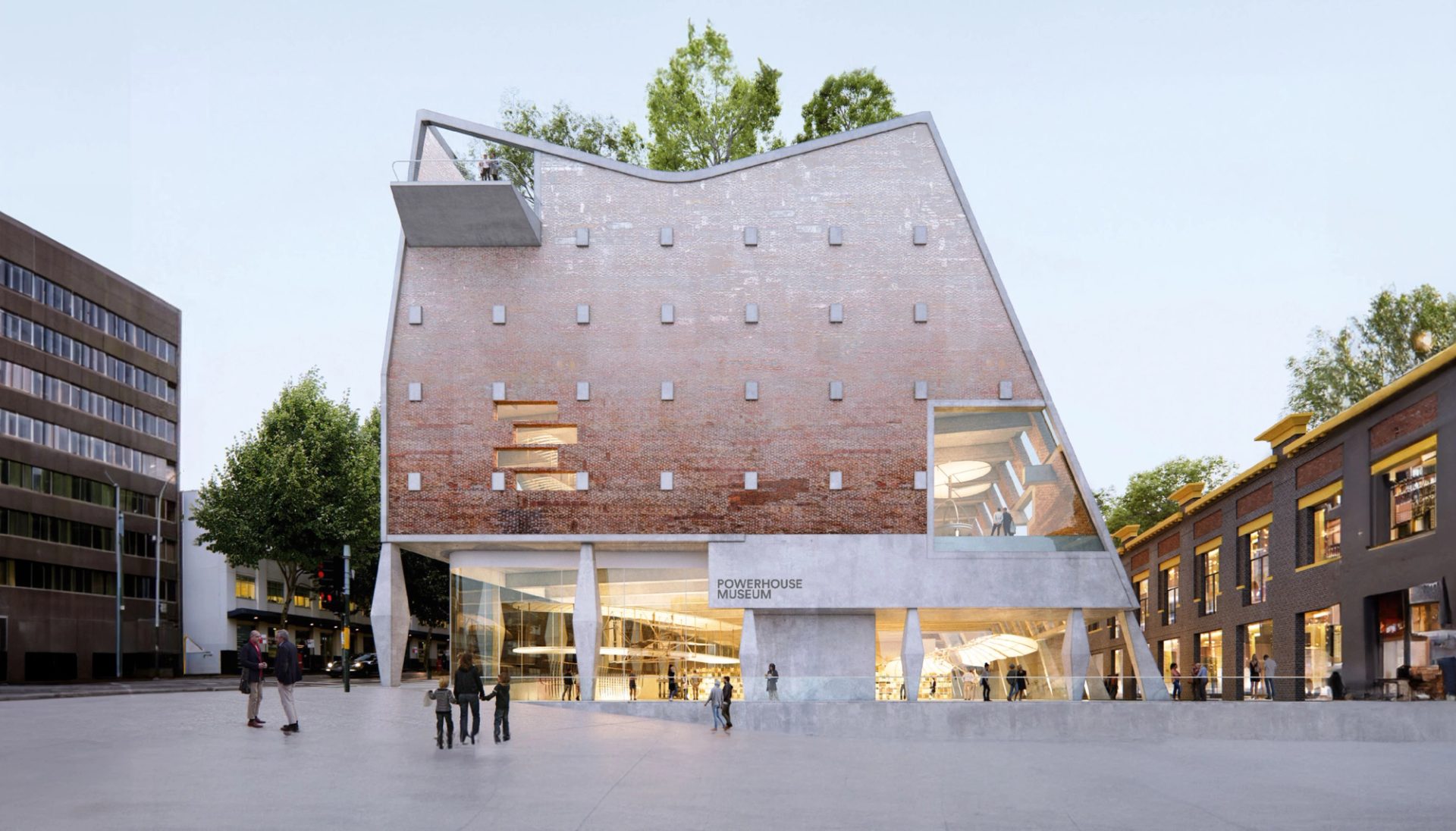 Artist impression of winning Powerhouse Ultimo Renewal design