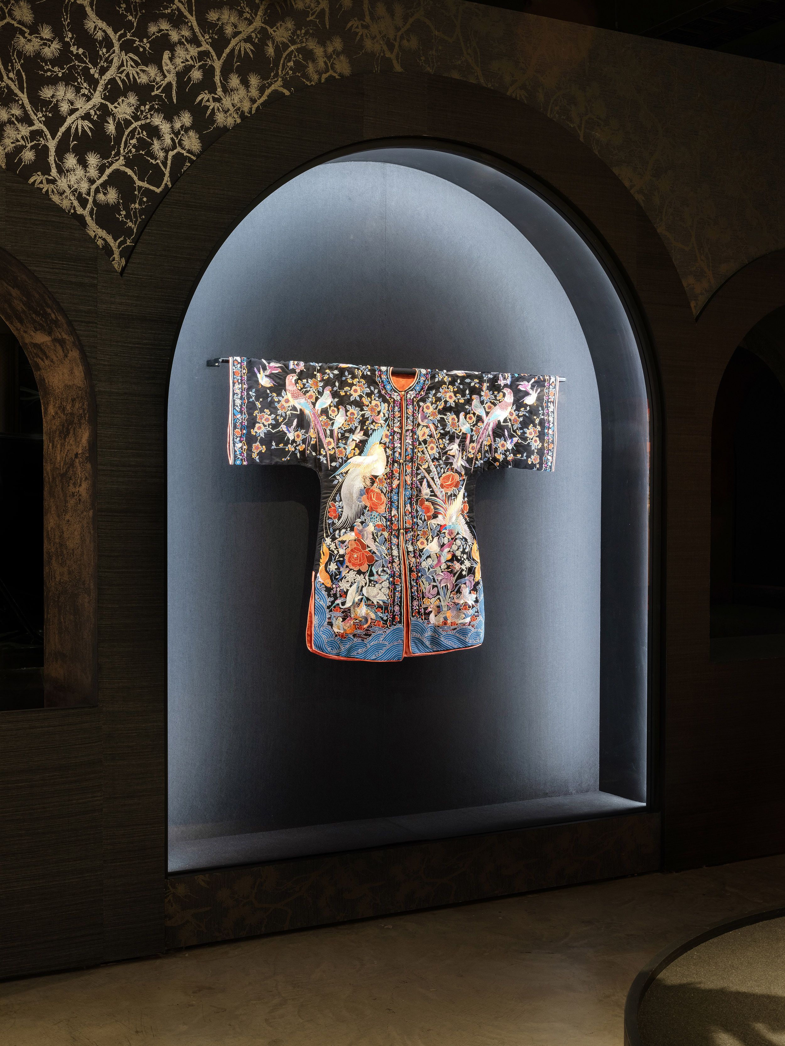 Kimono in exhibition.