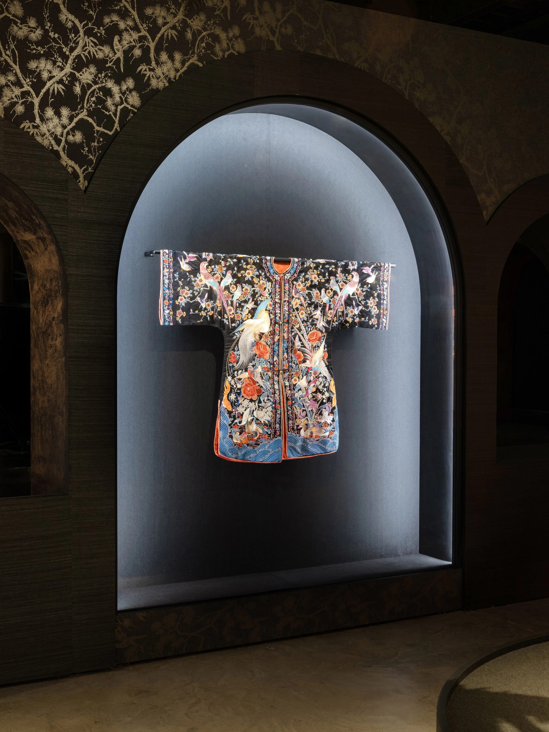 Kimono in exhibition.