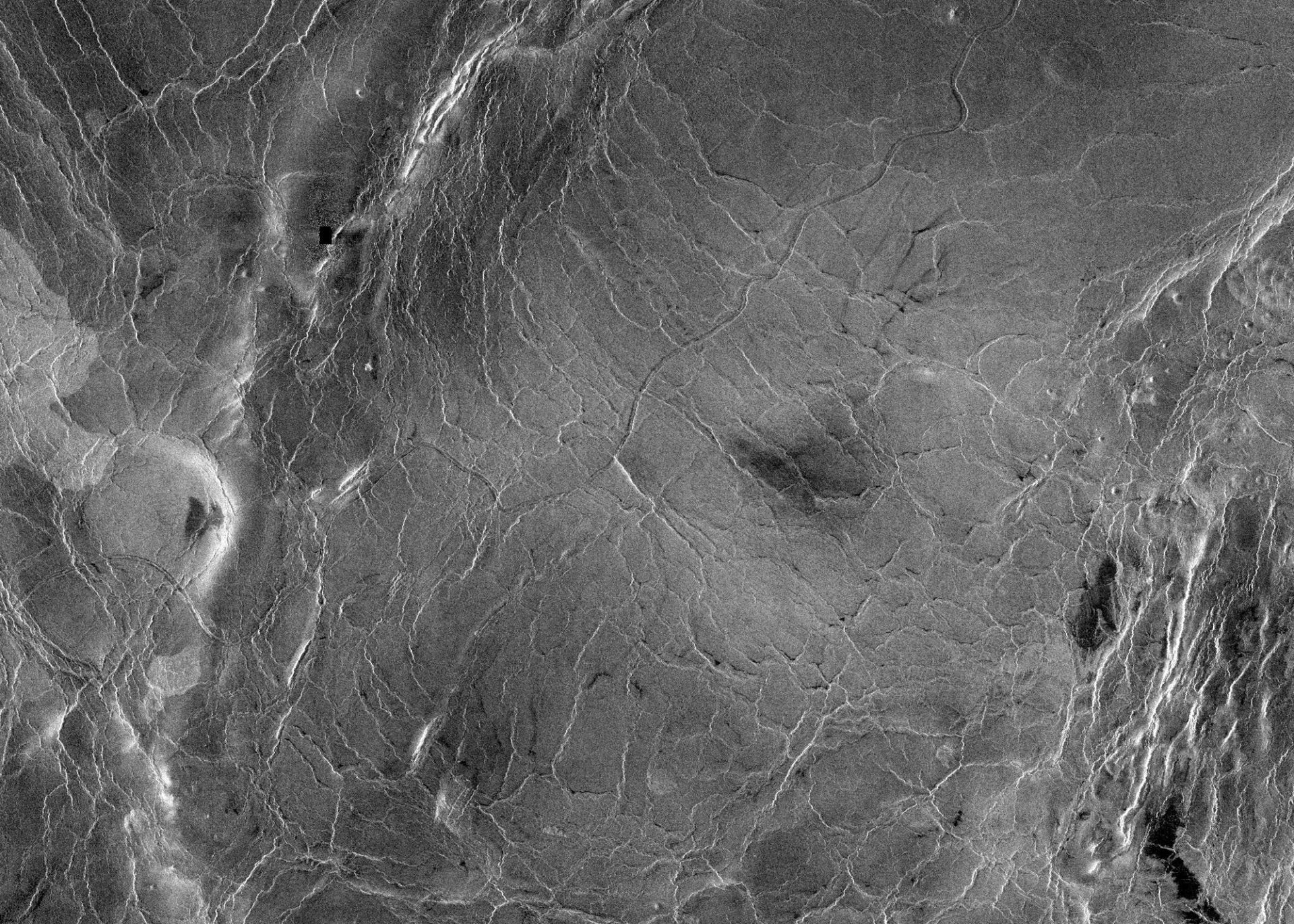 600 Kilometre Segment of Longest Channel on Venus