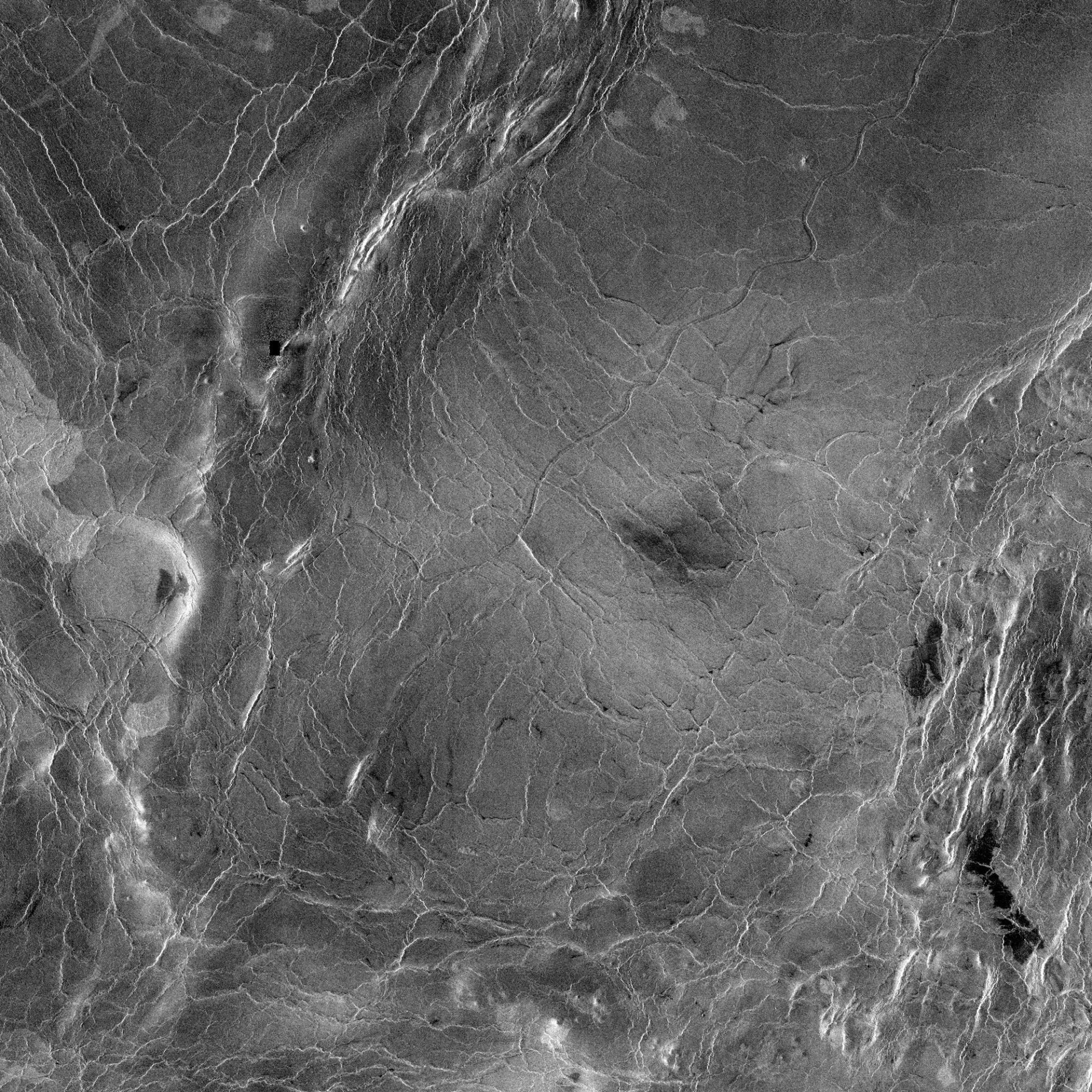 600 Kilometre Segment of Longest Channel on Venus