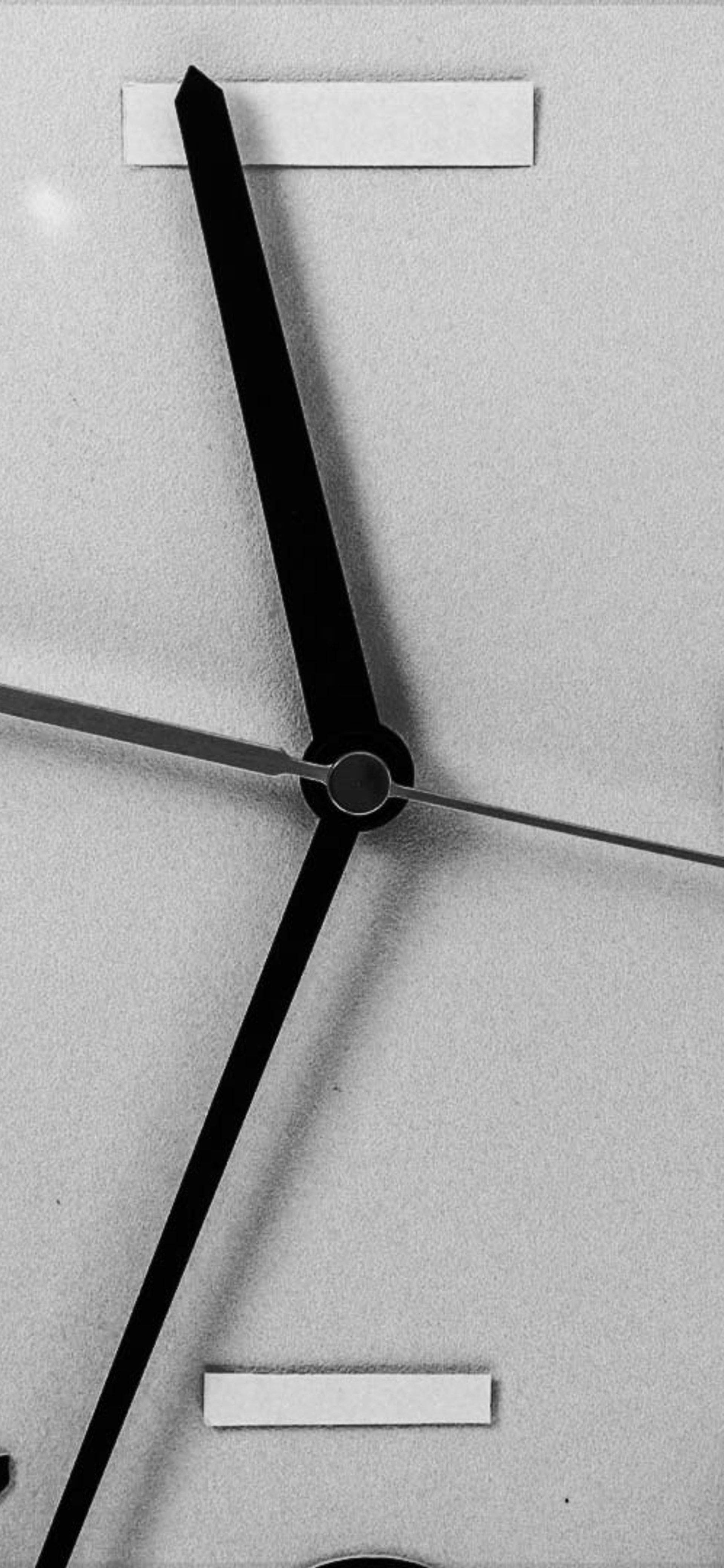 A close up of a clock face.