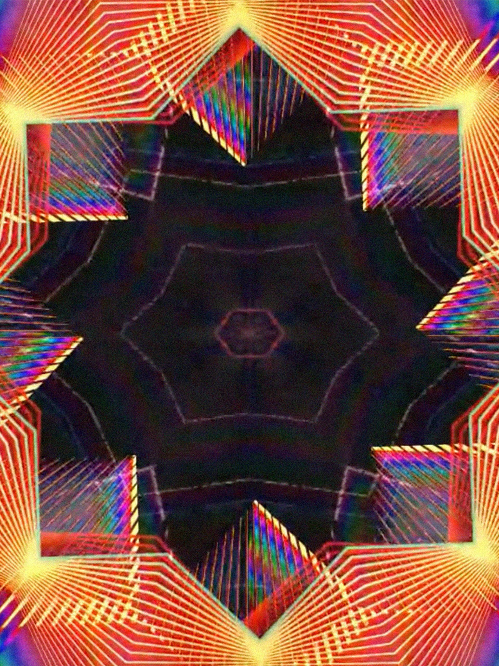 Kaleidoscope rainbow