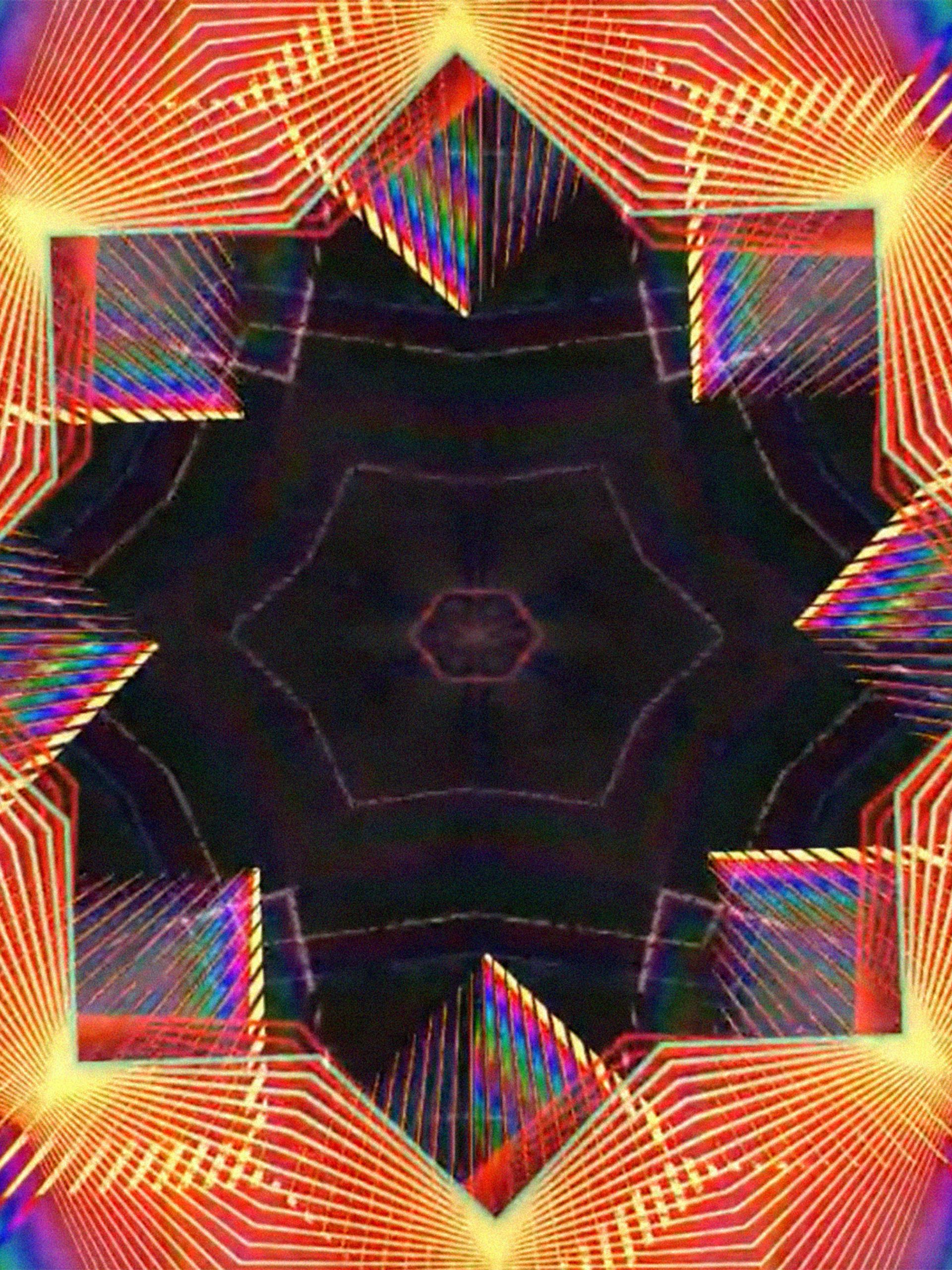 Kaleidoscope rainbow