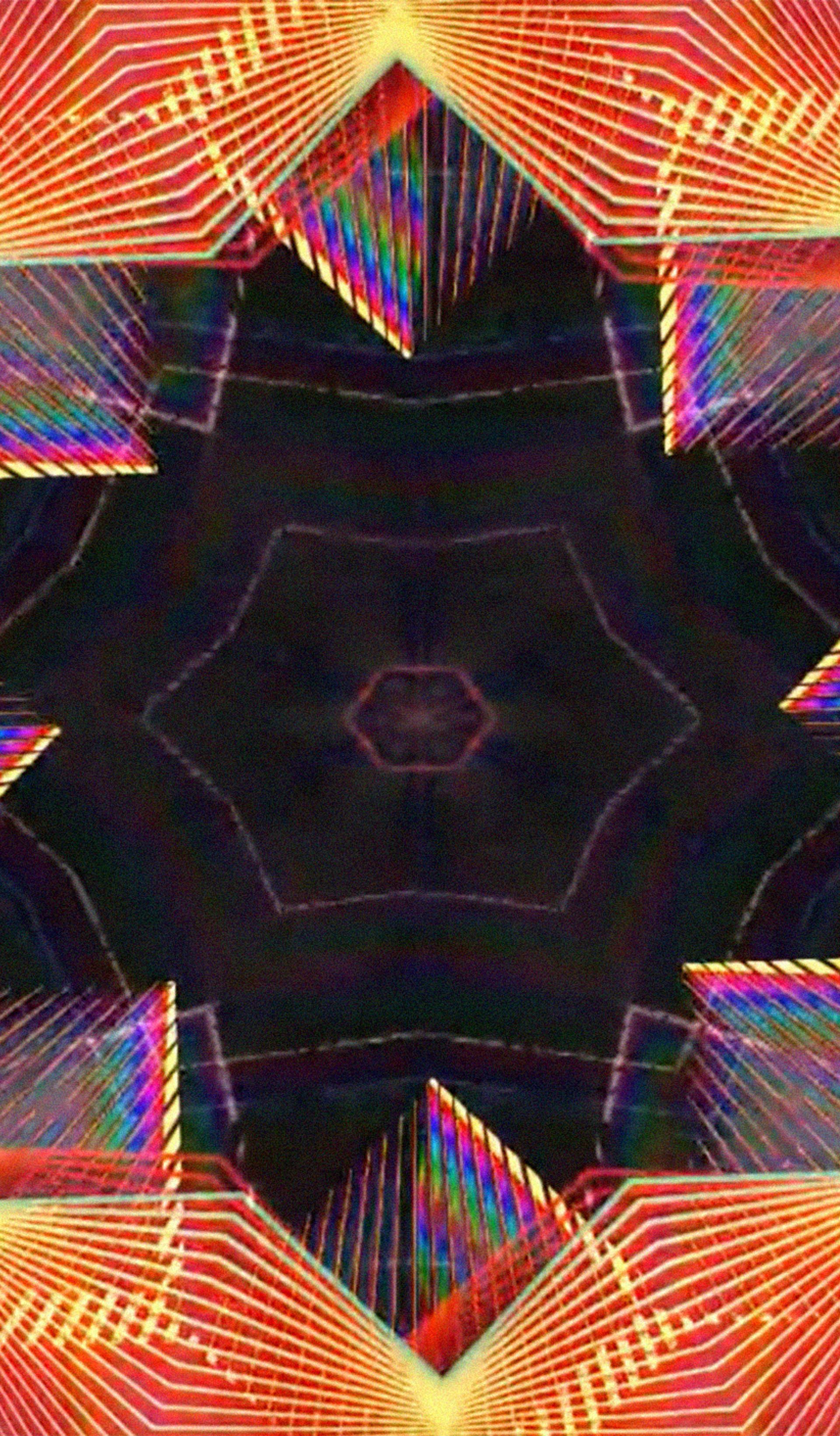 Kaleidoscope rainbow