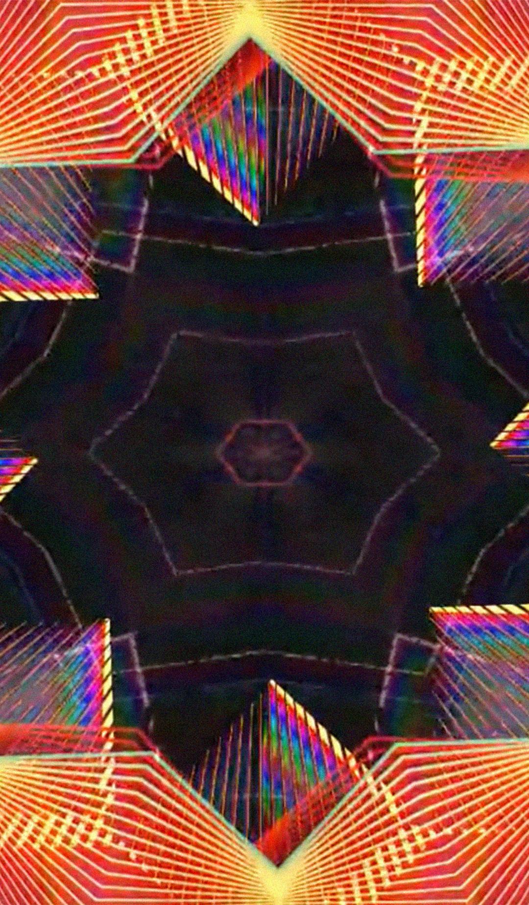 Kaleidoscope rainbow