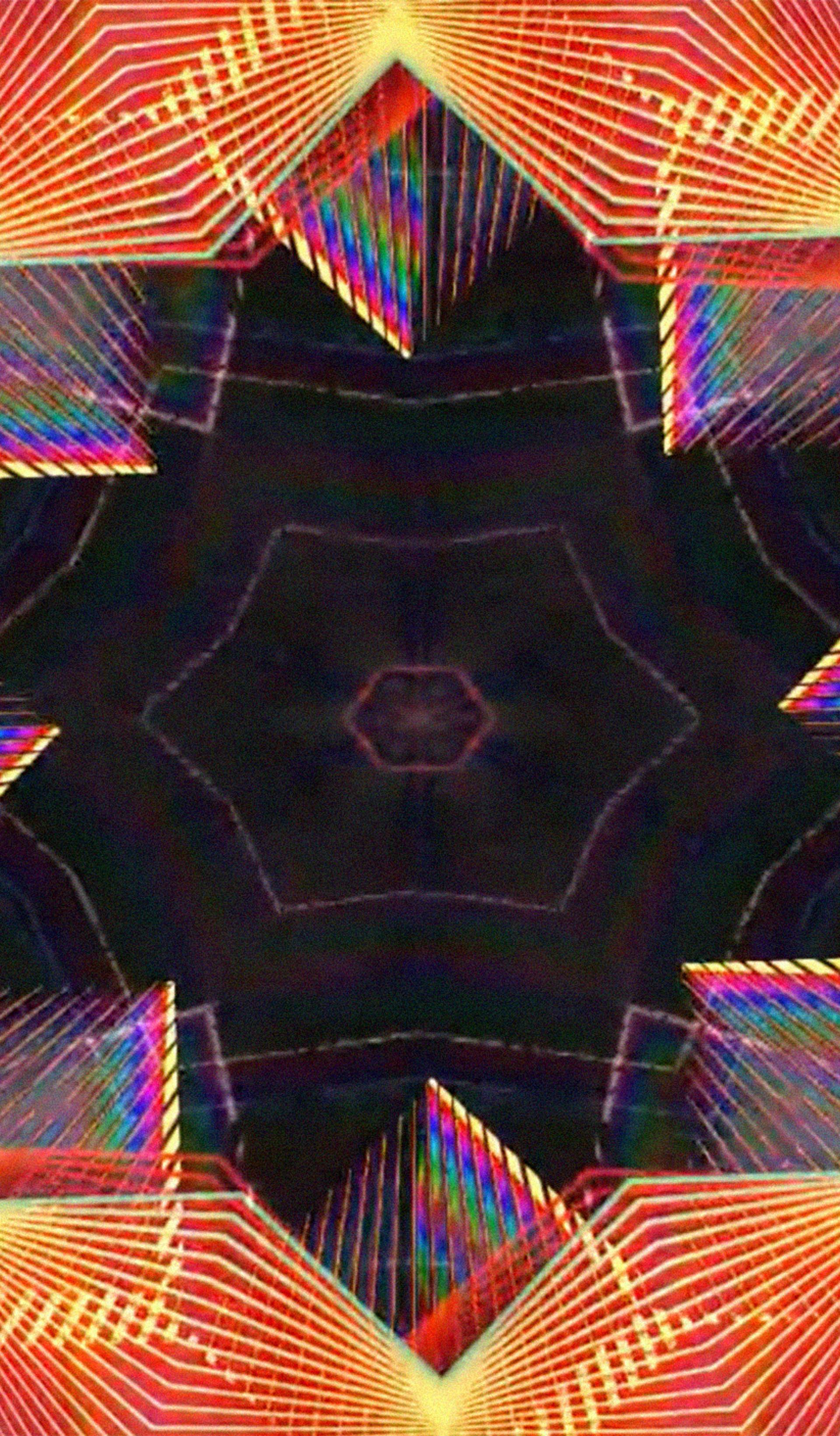 Kaleidoscope rainbow