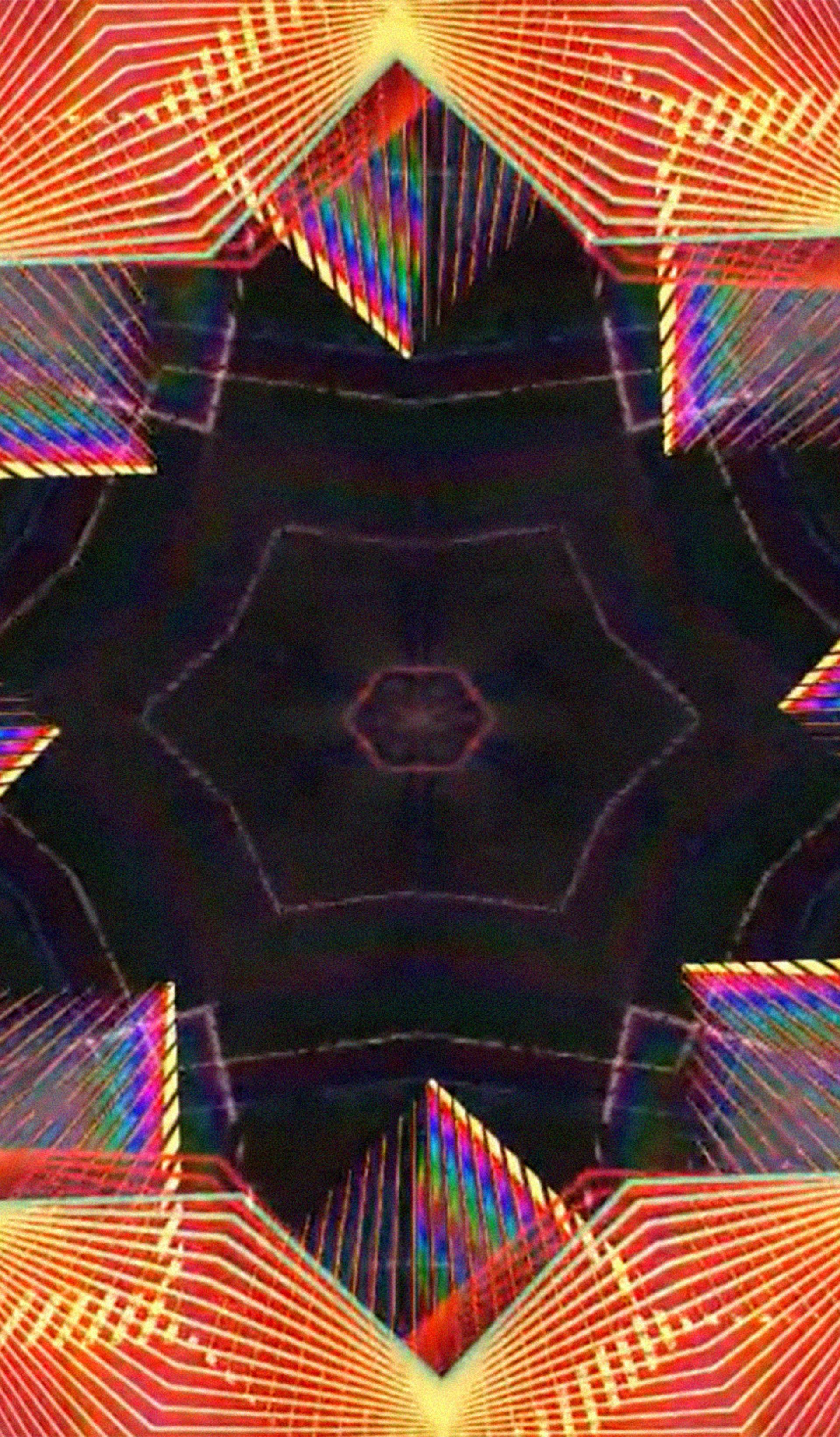 Kaleidoscope rainbow