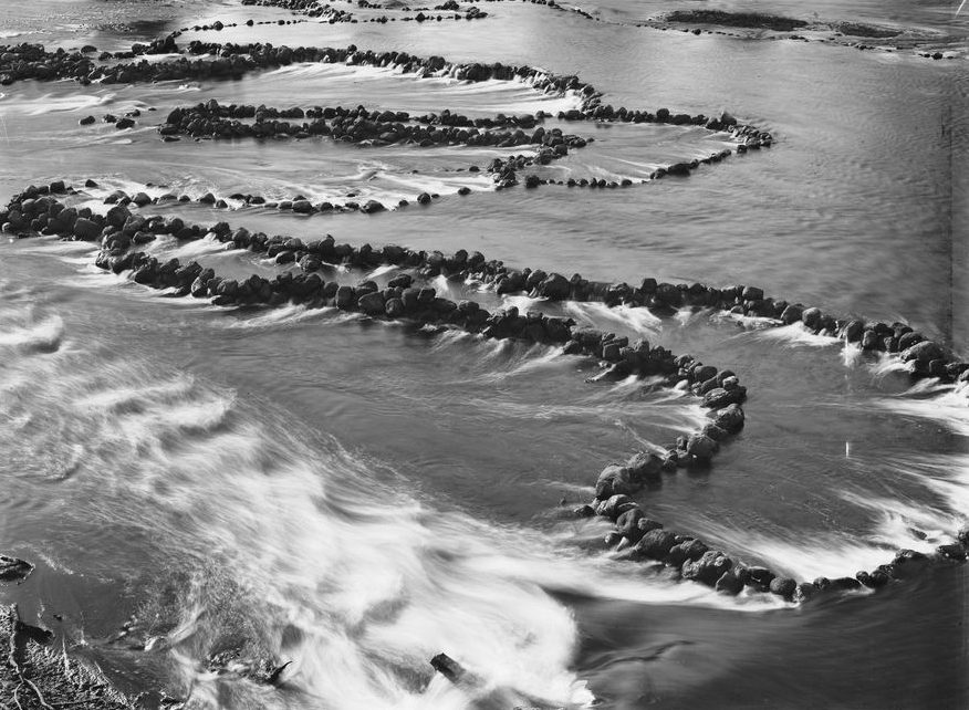 A silver gelatin dry plate glass negative in landscape format.