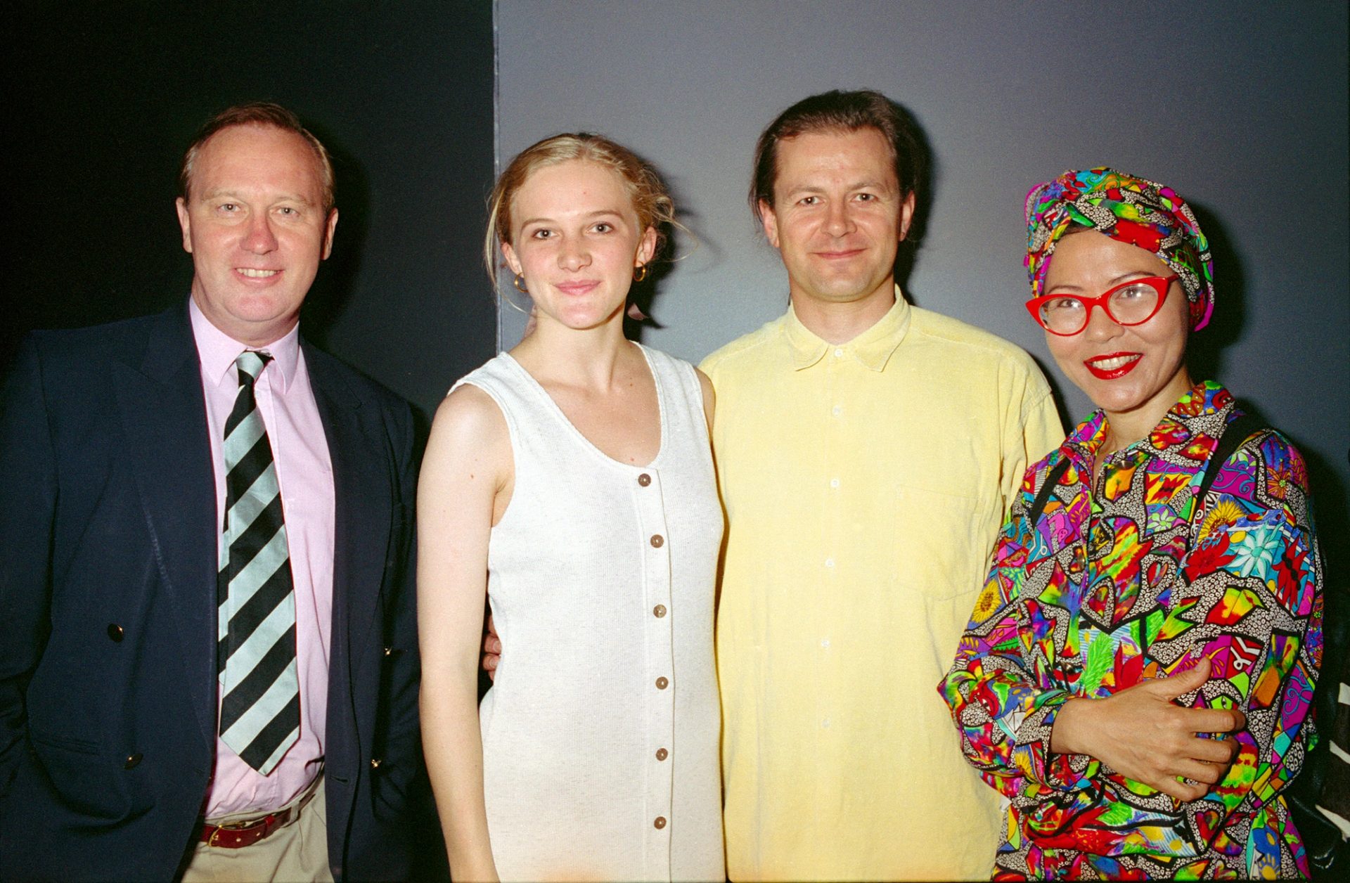 Group of people standing for a photo.