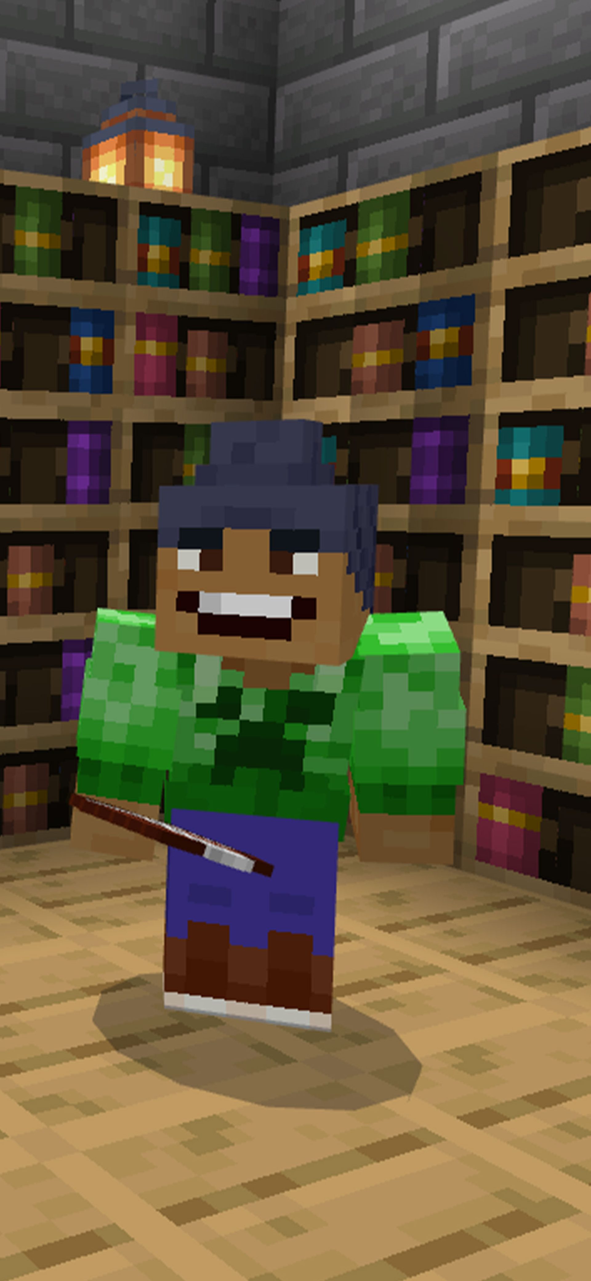 Storytelling through Minecraft