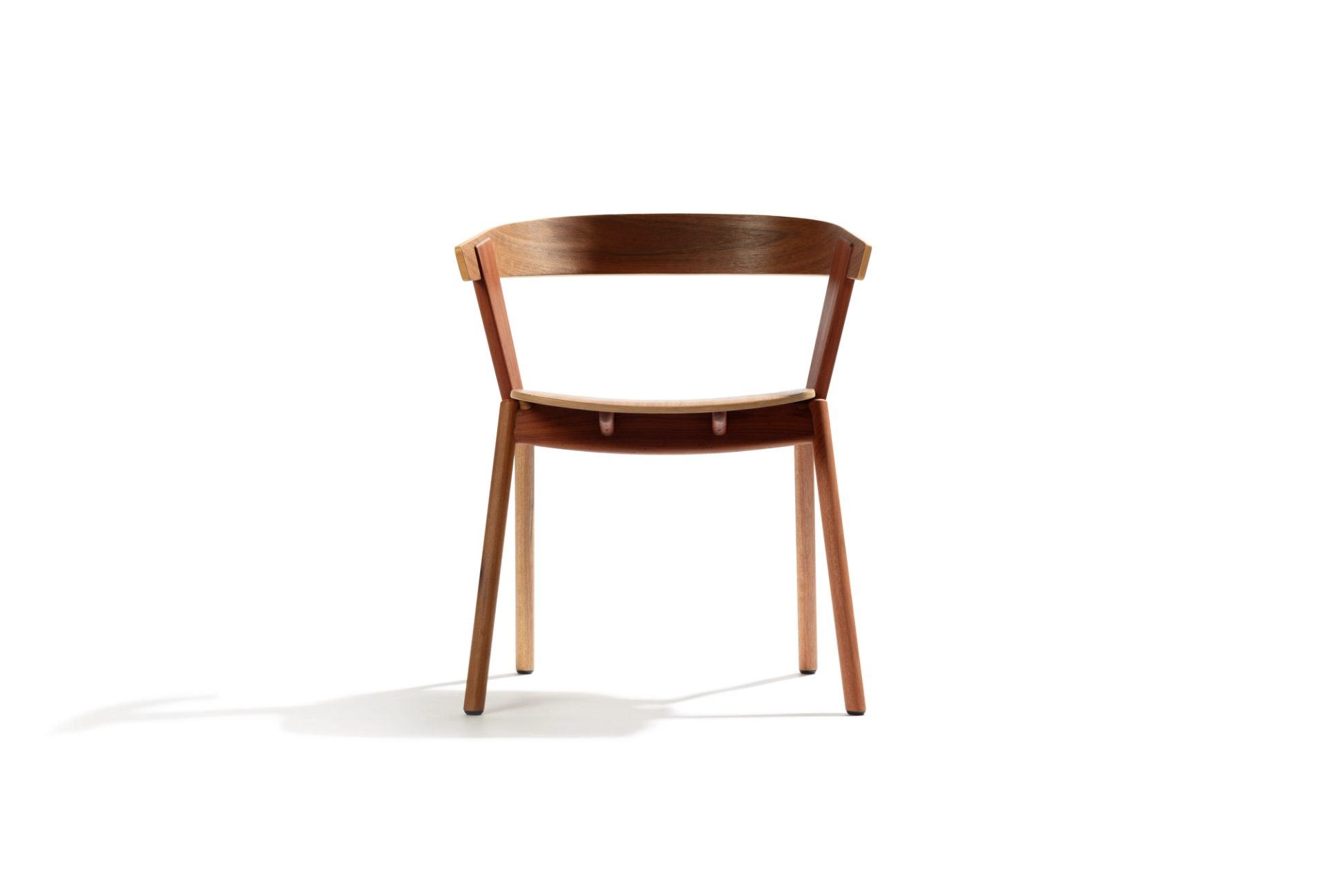 Front facing preview of a wooden chair.