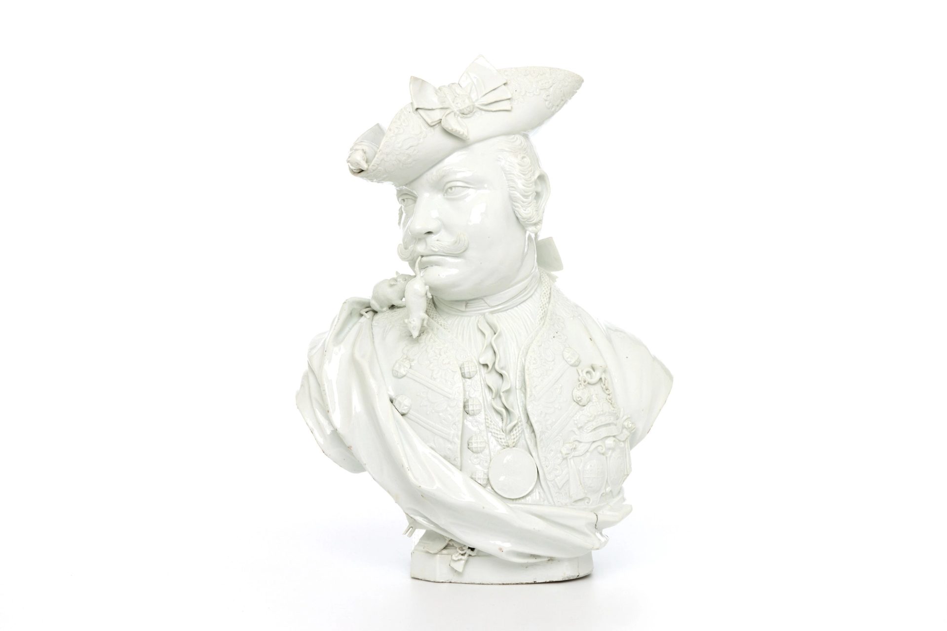 Bust sculpture of Baron Schmiedel