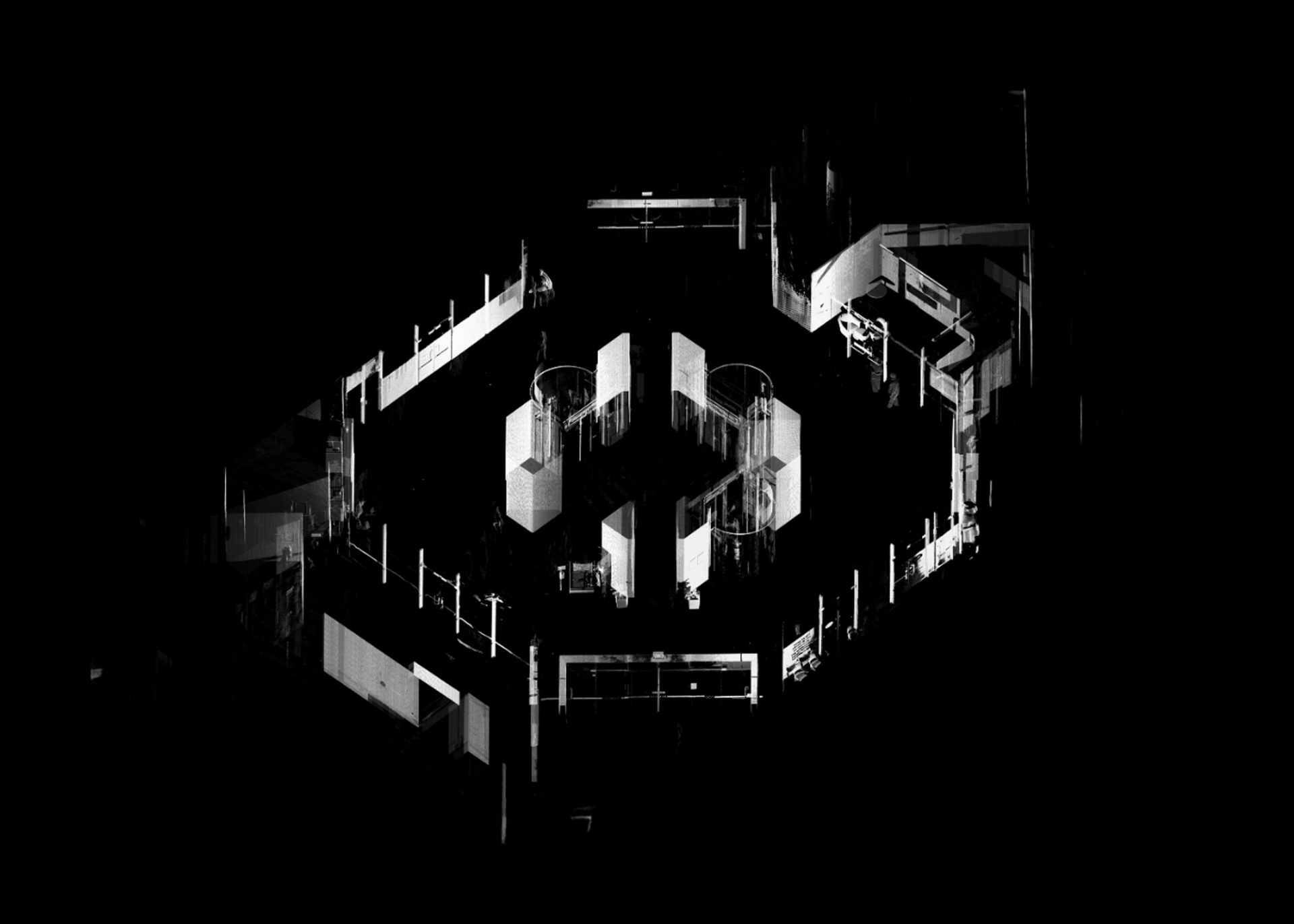 LiDAR scan of Octagon Building Atrium.