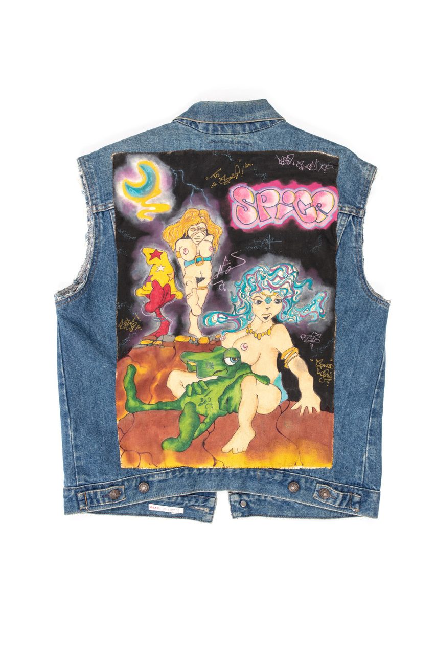 Autographed letterman jacket worn by Spice