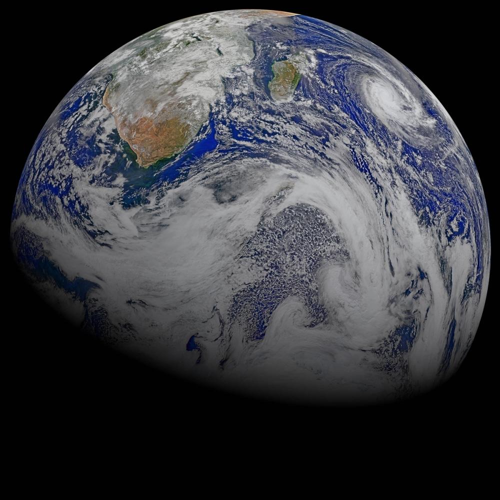 A view of Earth from space