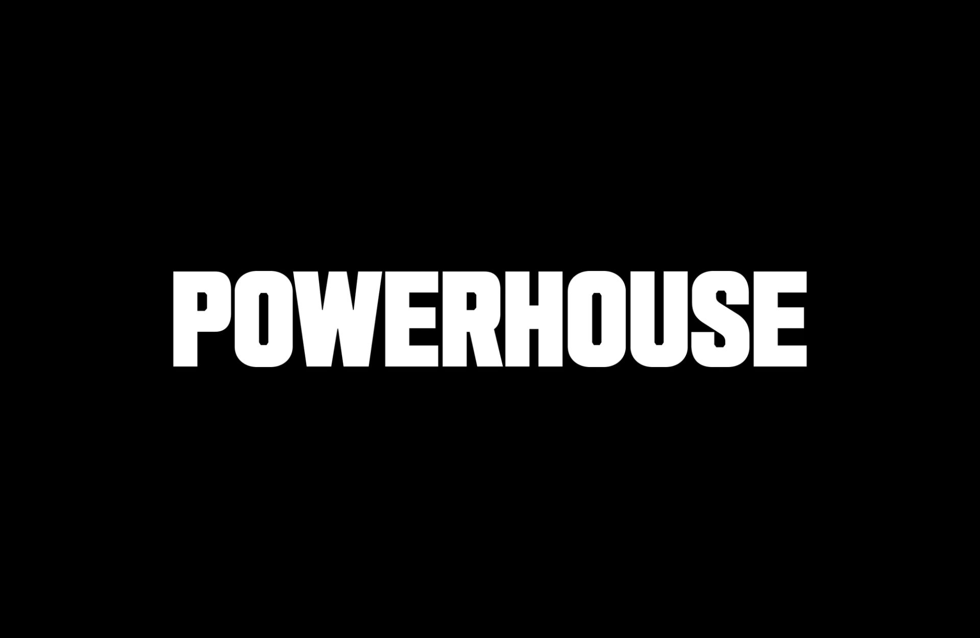 Example of optimal contrast applied to Powerhouse Identity
