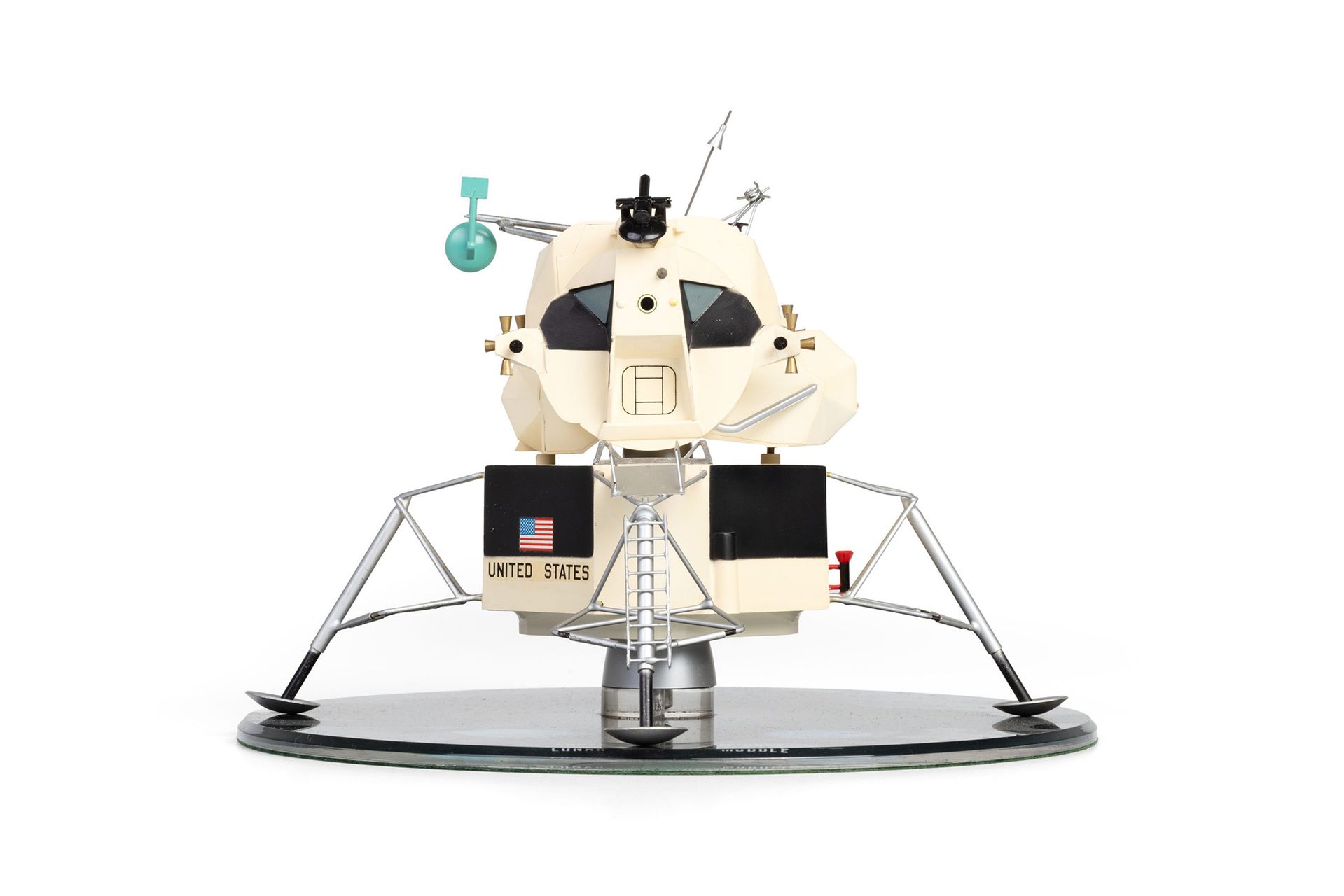 Lunar module model of NASA's Apollo 9 spacecraft
