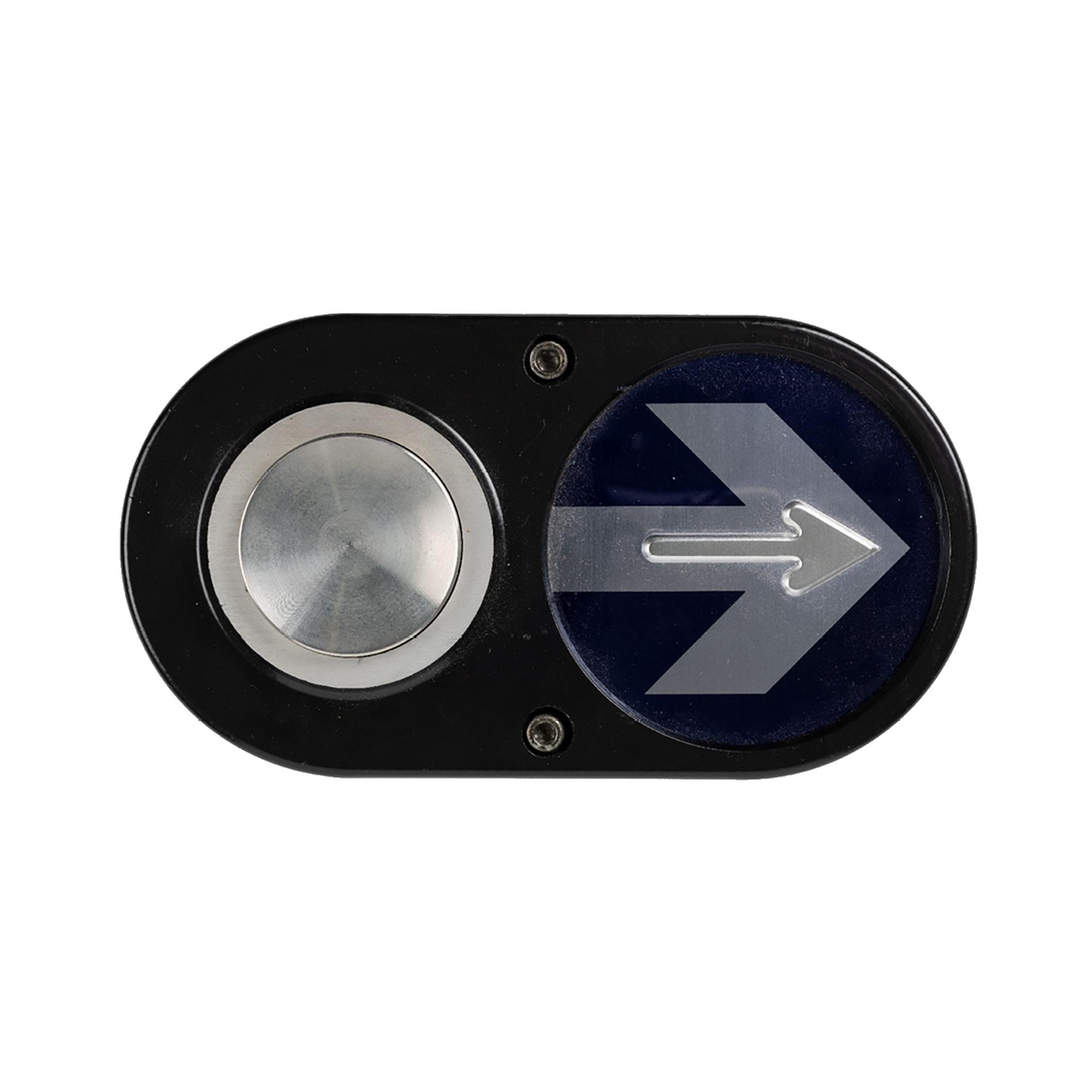 Walk Left Button Powerhouse Museum - Oscillations: Push to Walk