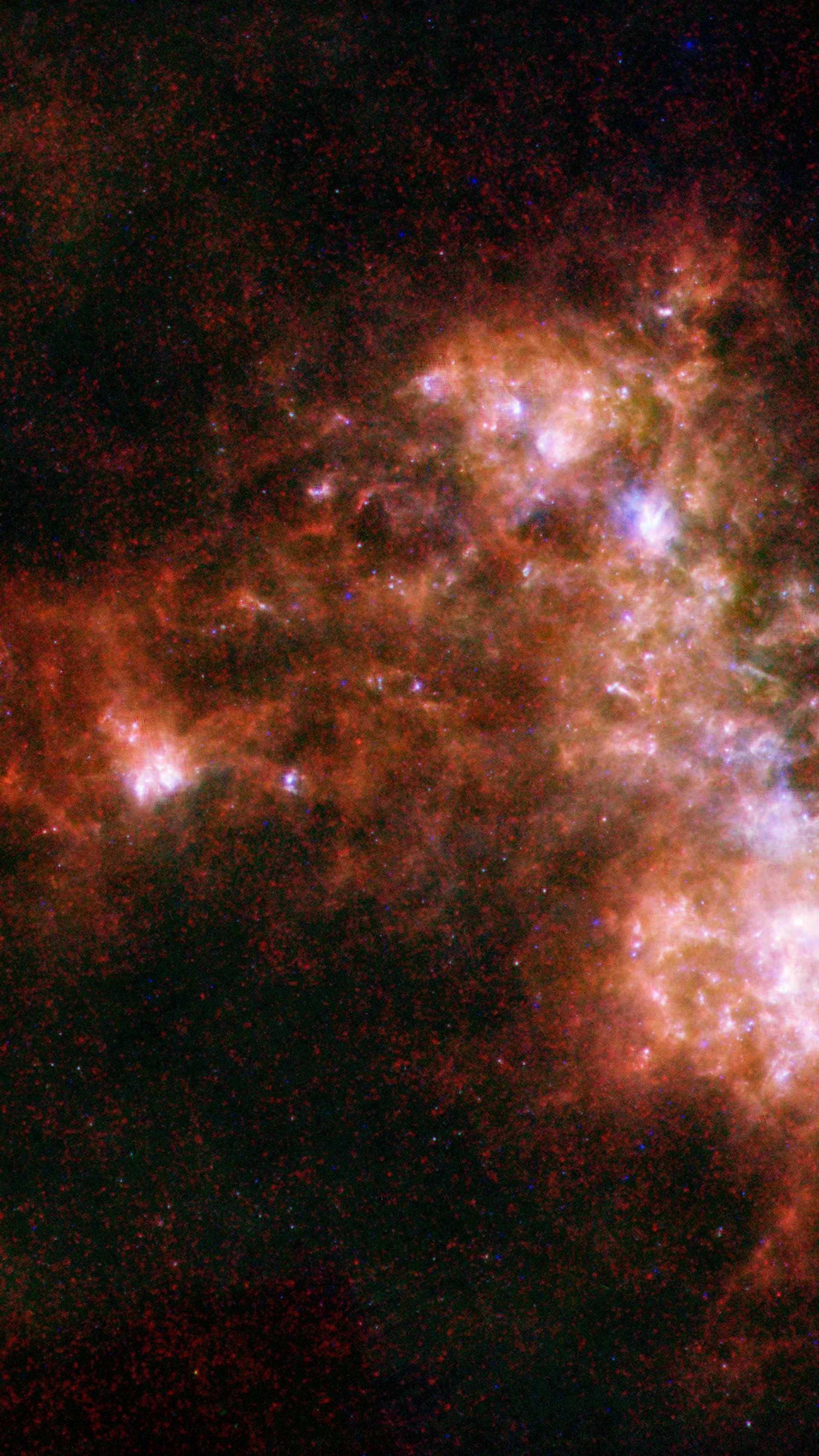 Small Magellanic Cloud in space.