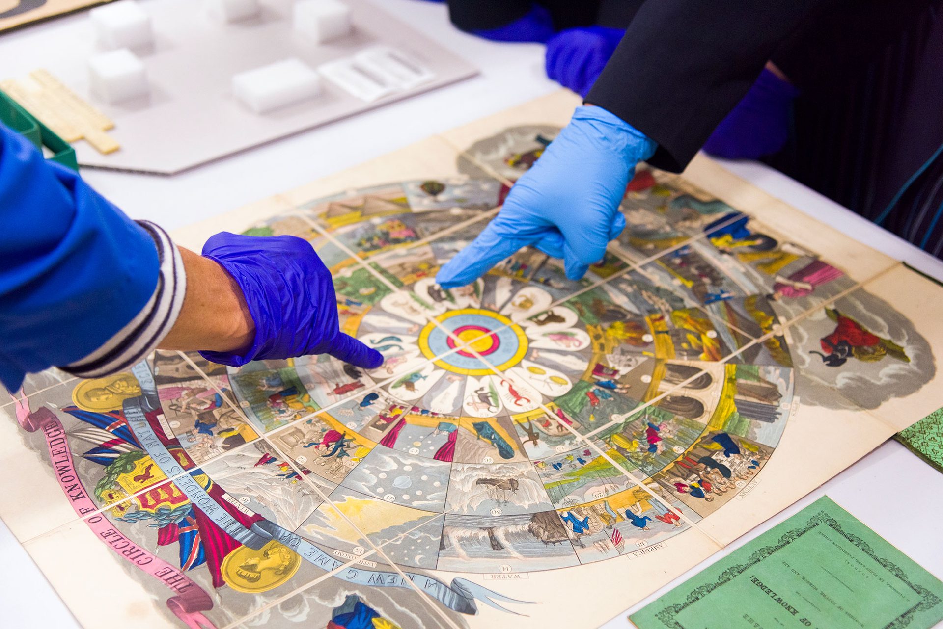 Image of board game from museum collection