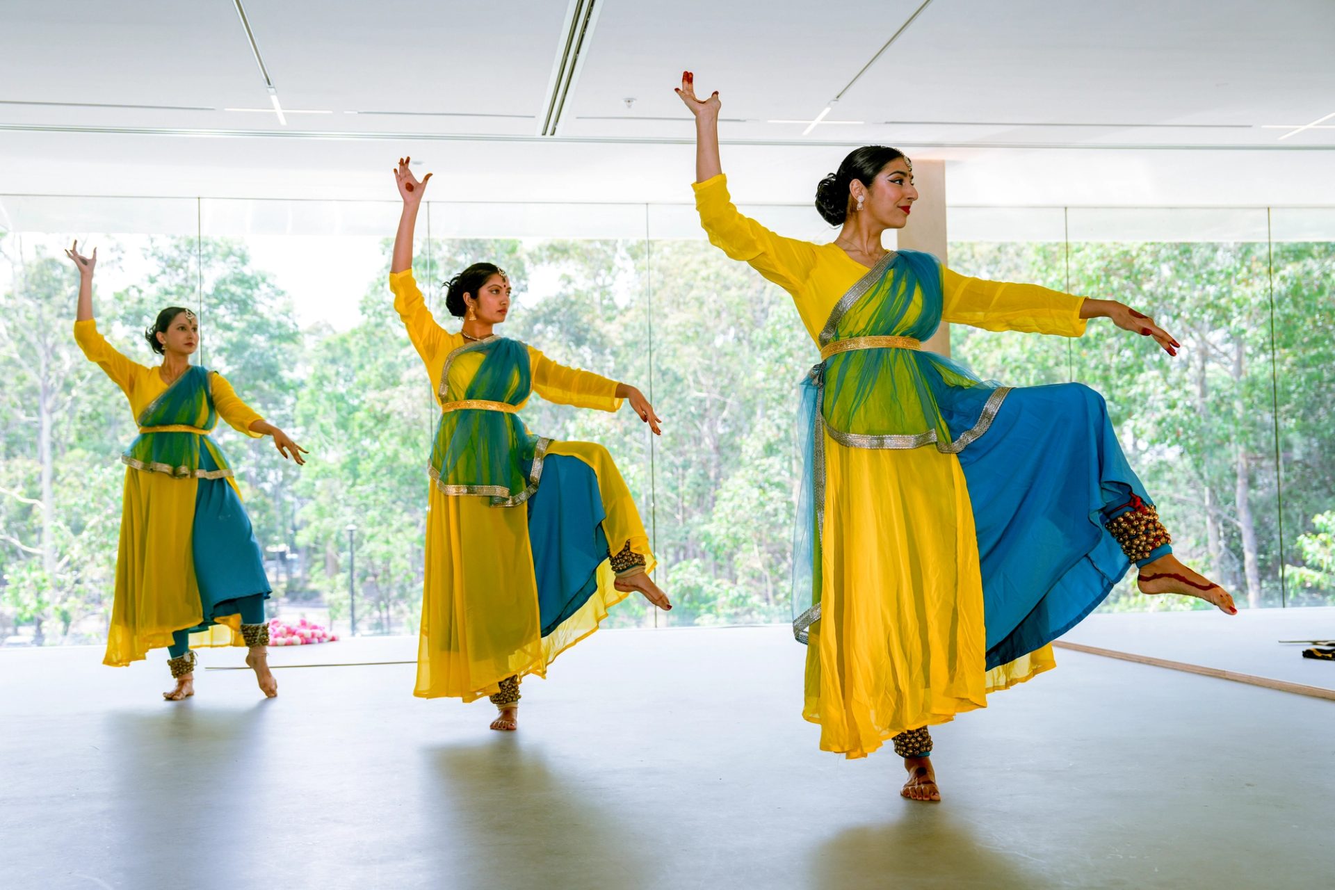 Dancing for Diwali at Powerhouse Castle Hill