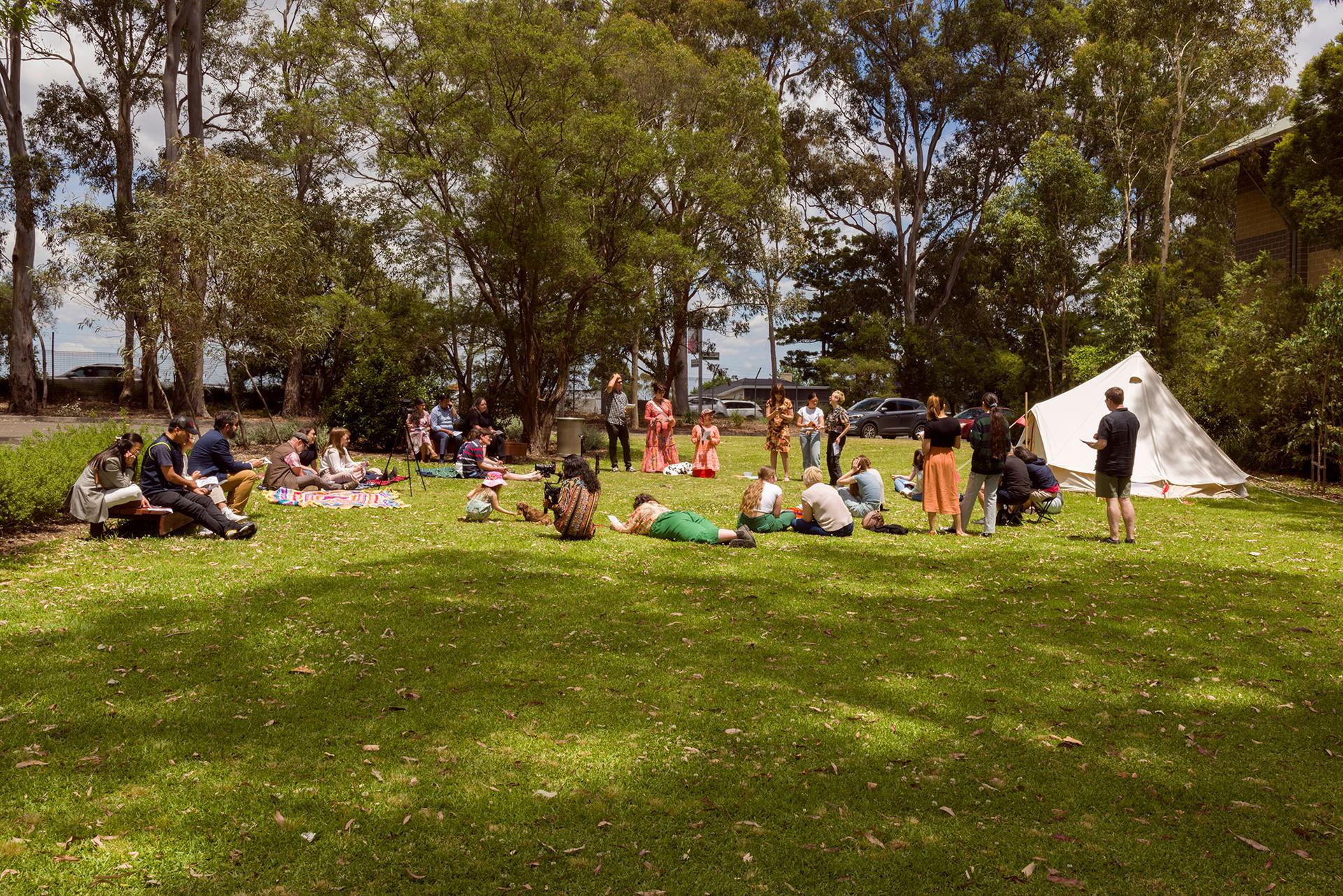 Image of students participating in learning workshop