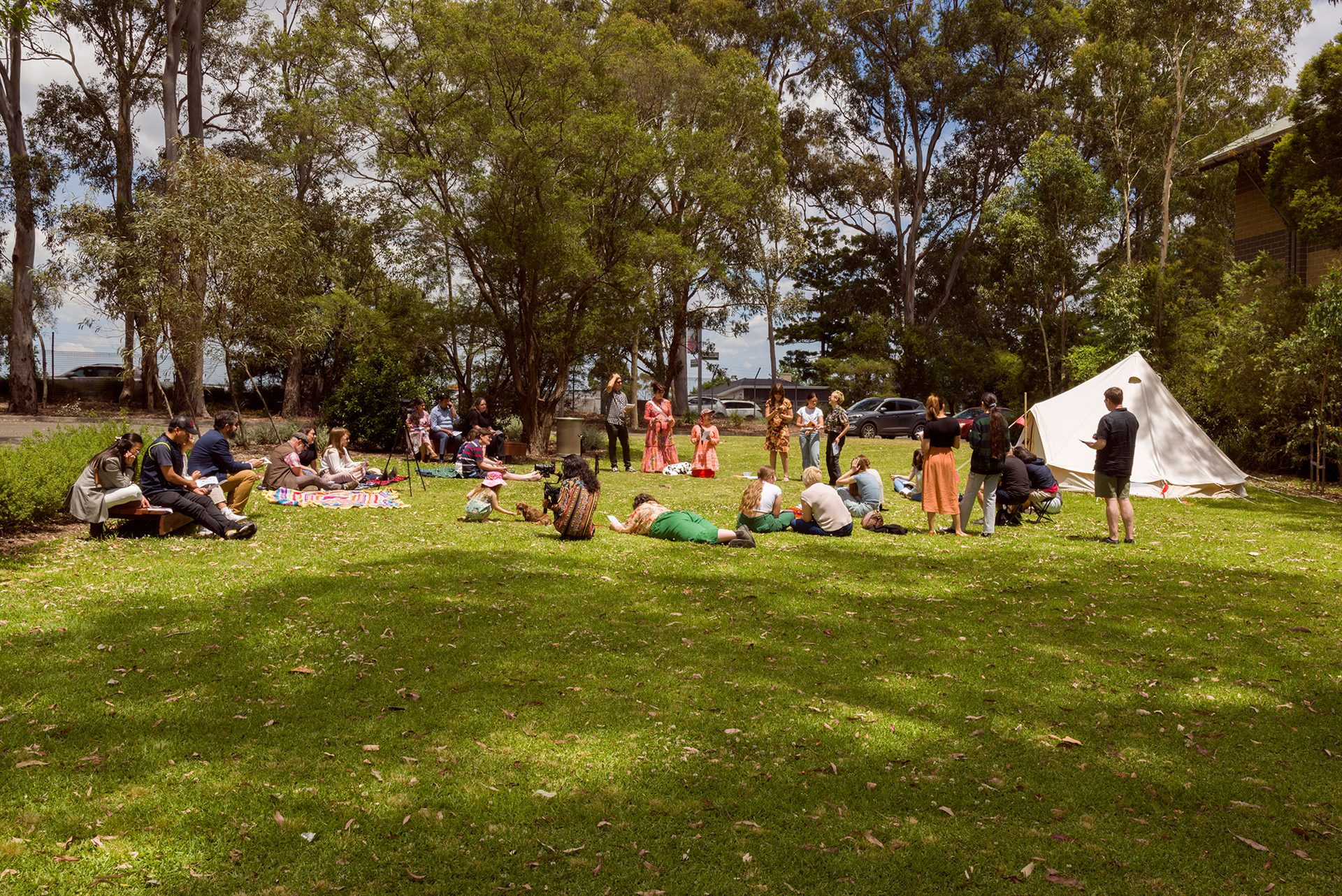 Image of students participating in learning workshop