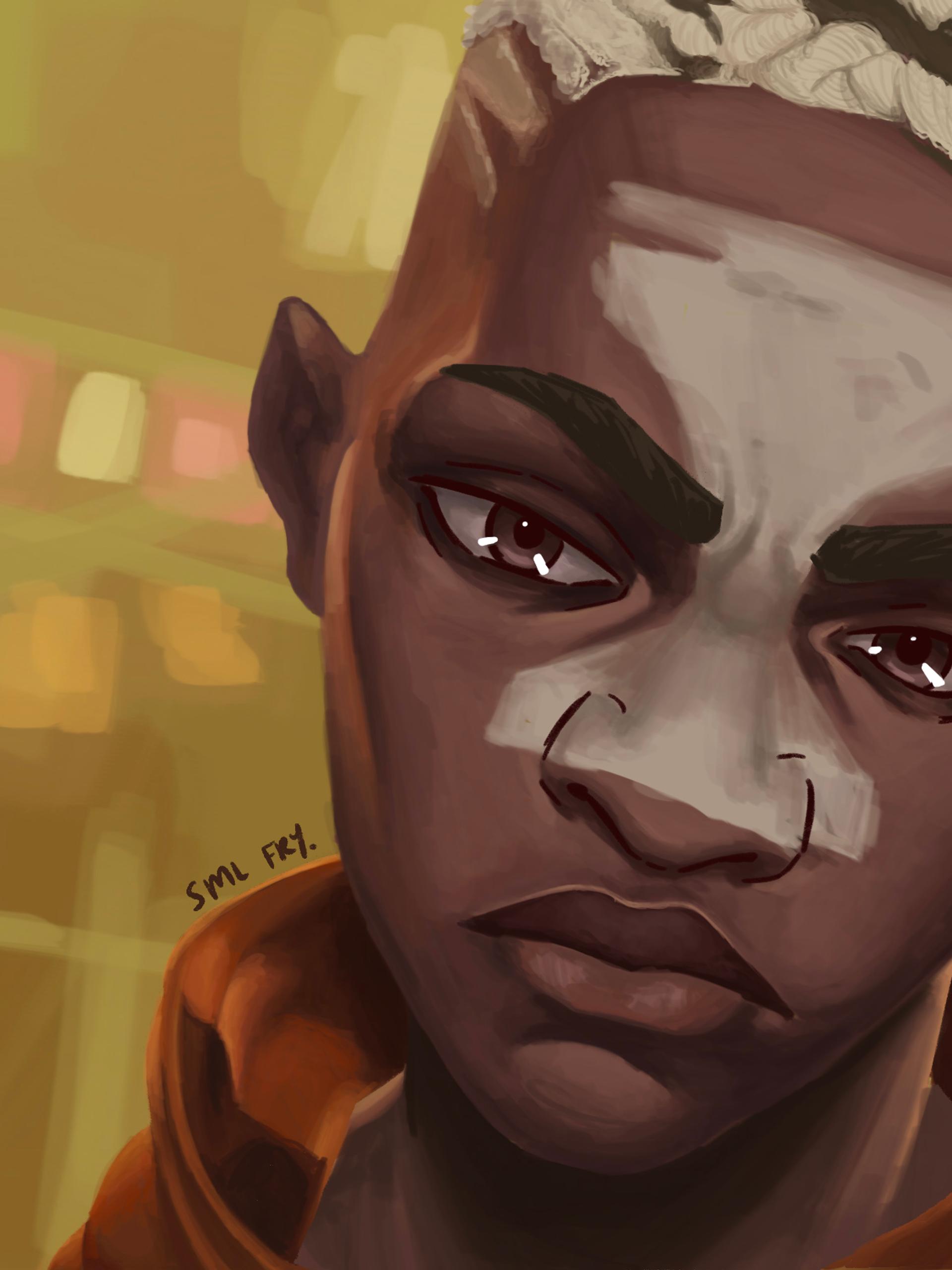 Digital illustration of a human figure.
