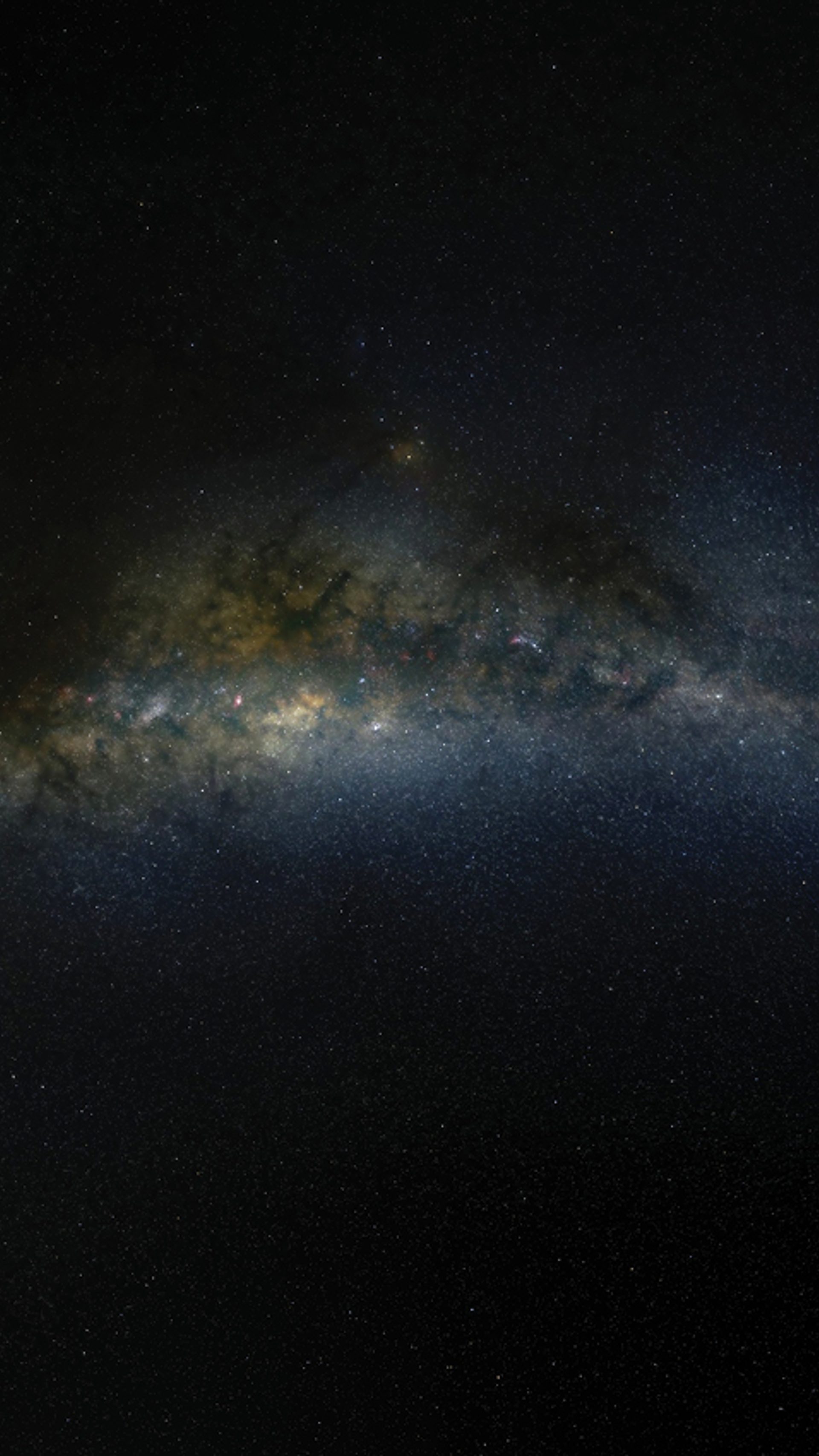 A photograph of a constellation known as Emu Dreaming. This constellation is also known as The Celestial Emu.