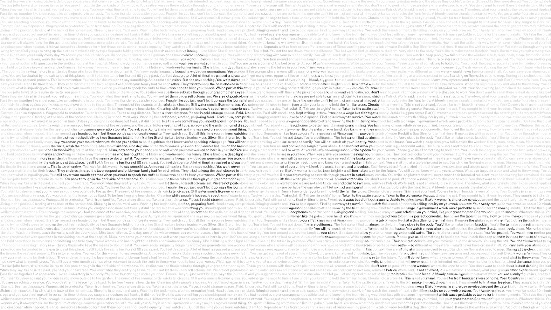 Black and white image of two irons with a small text overlay.