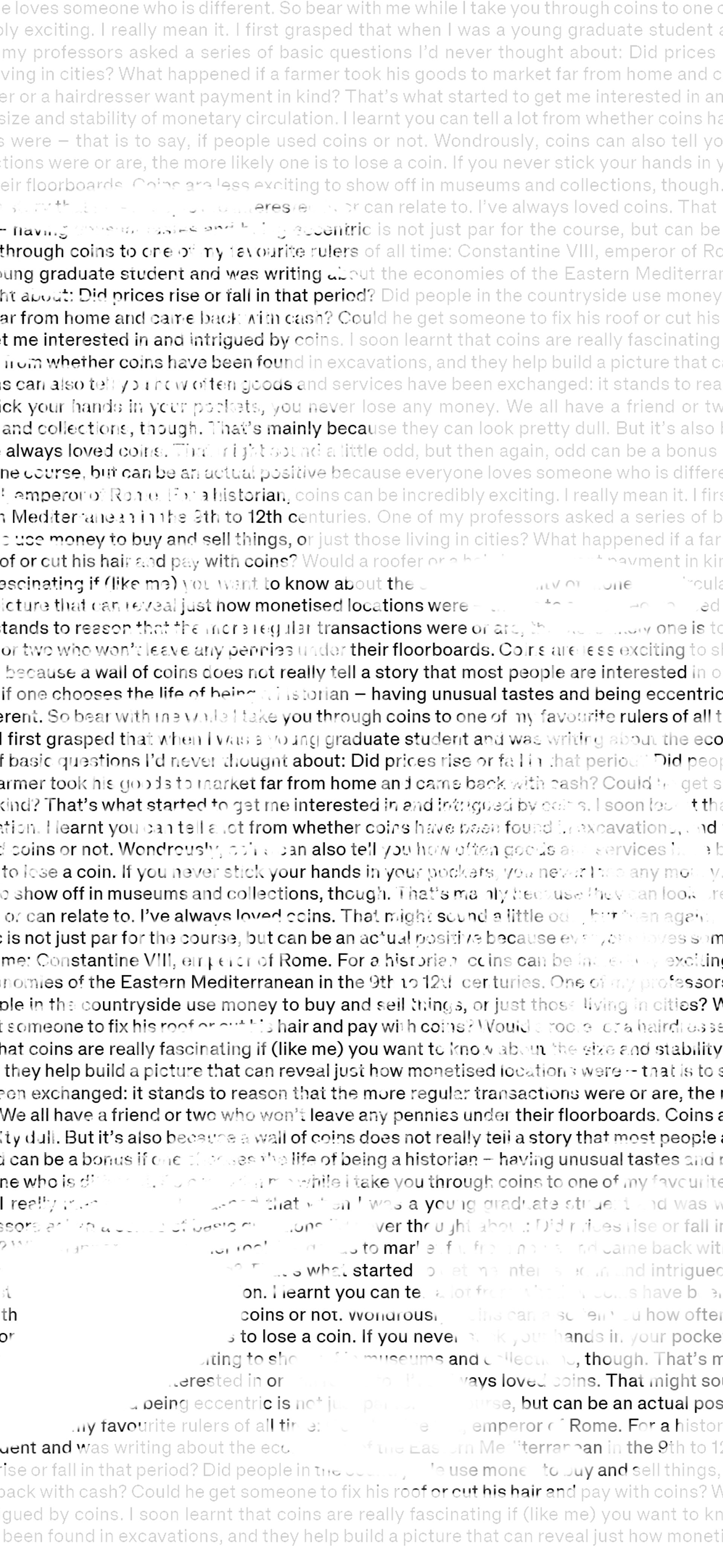 A History in Coin, Clay and Cotton