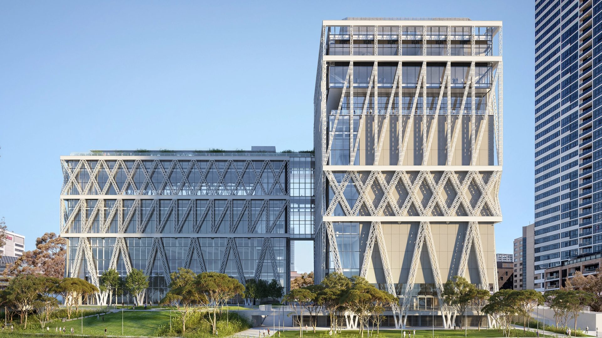Render of Powerhouse Parramatta
