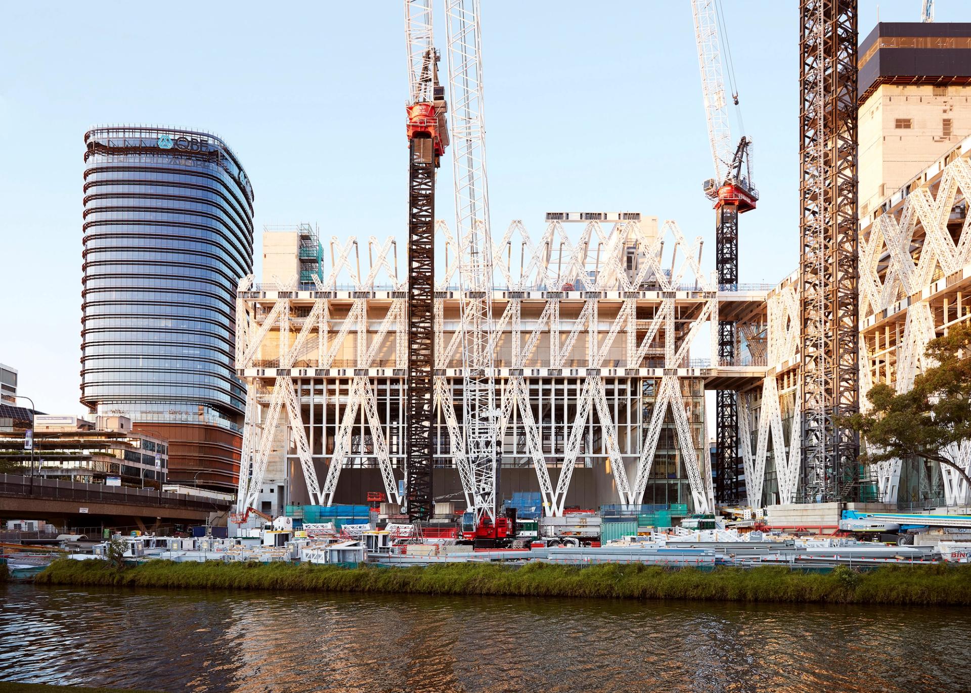 Building under construction.