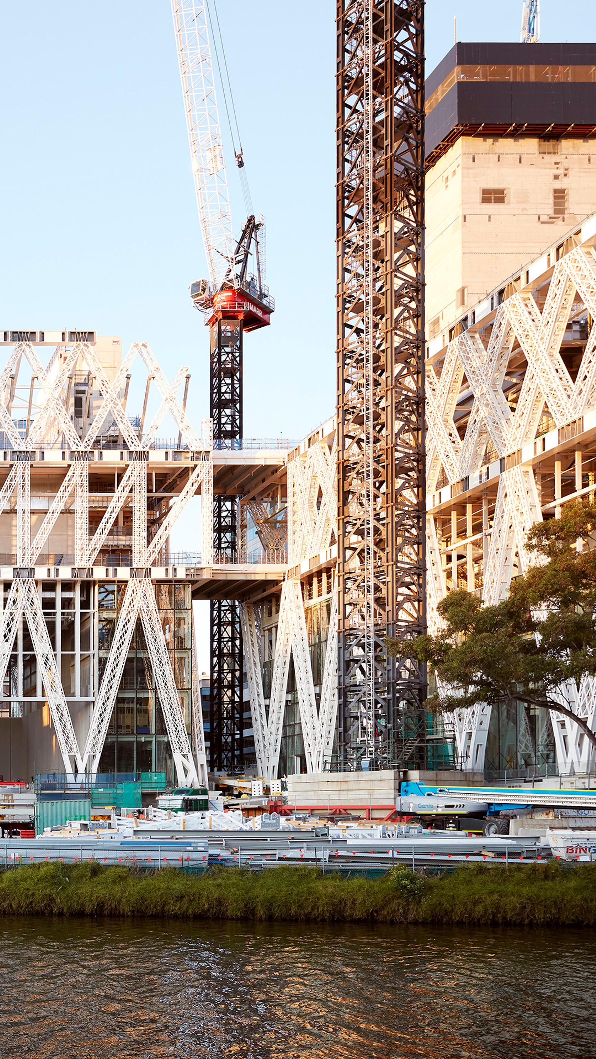 Building under construction.