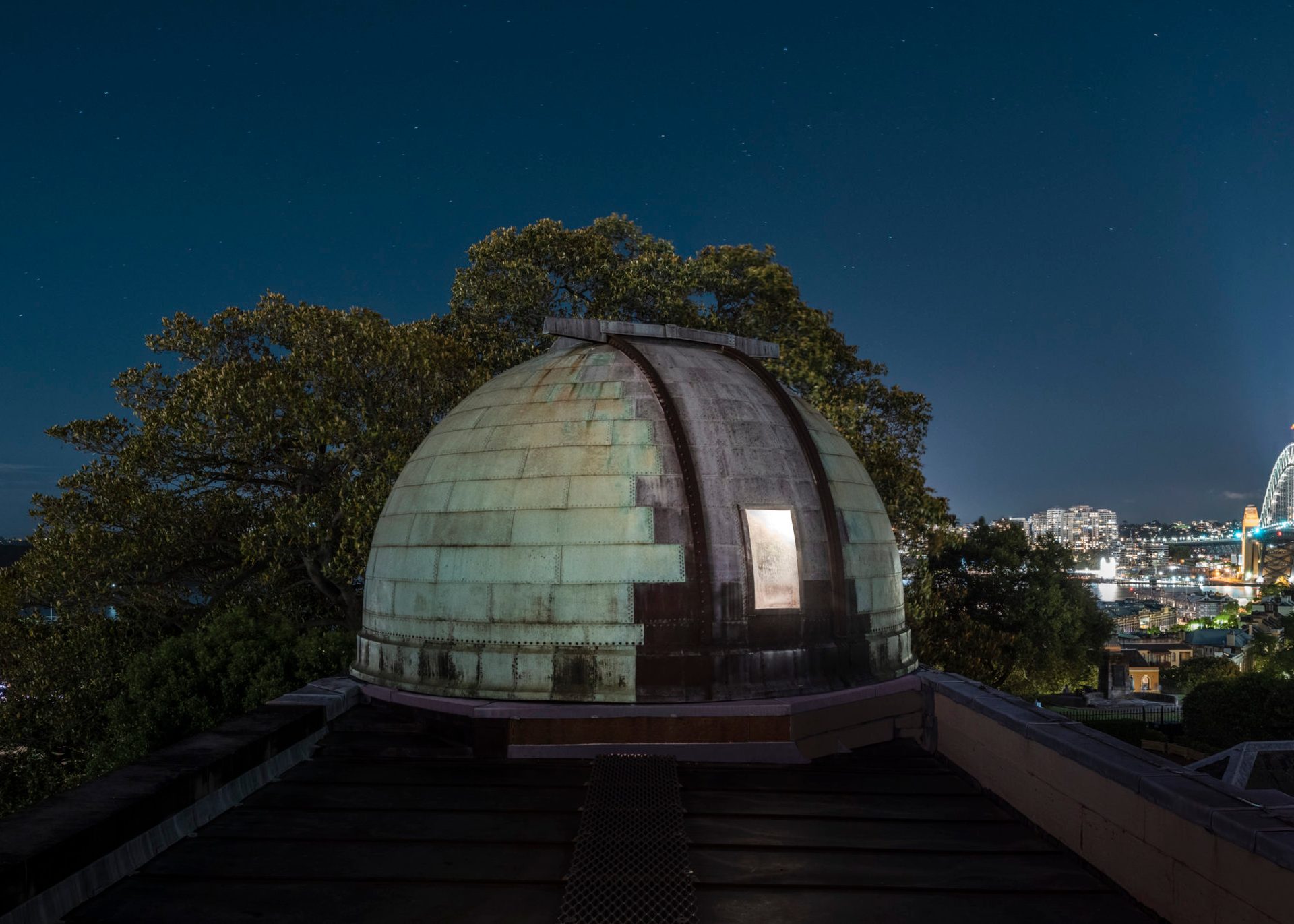 sydney observatory telescope dome,