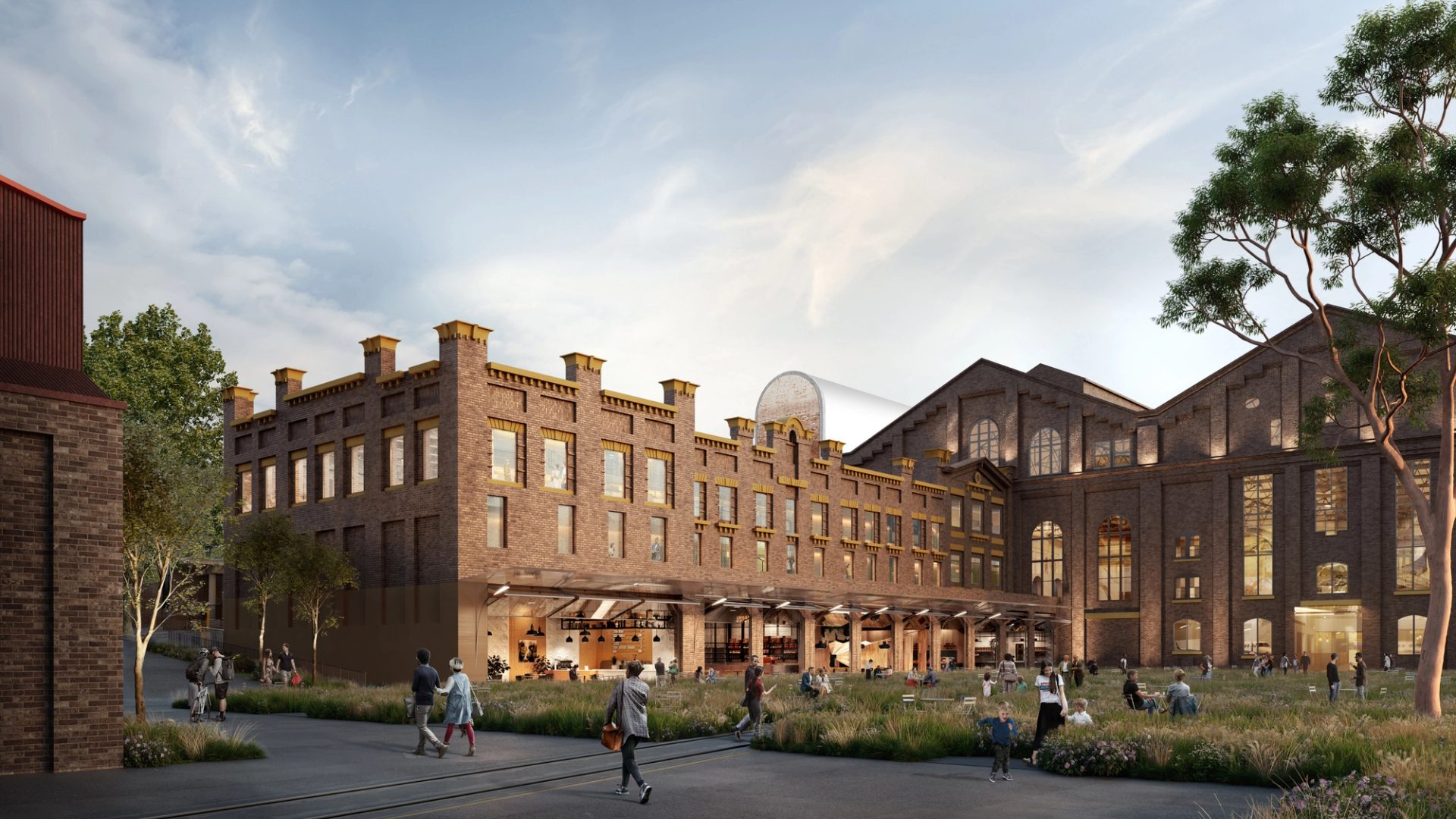 A render of plans for Powerhouse Ultimo.