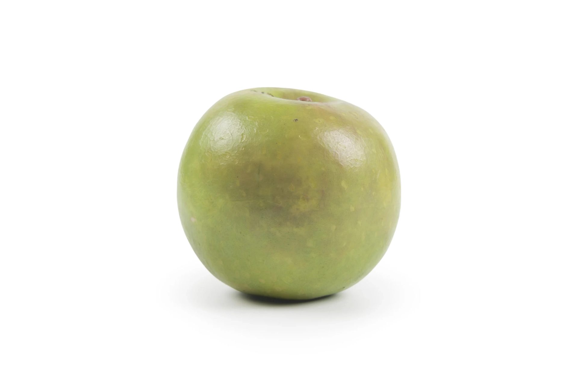 Green wax apple.