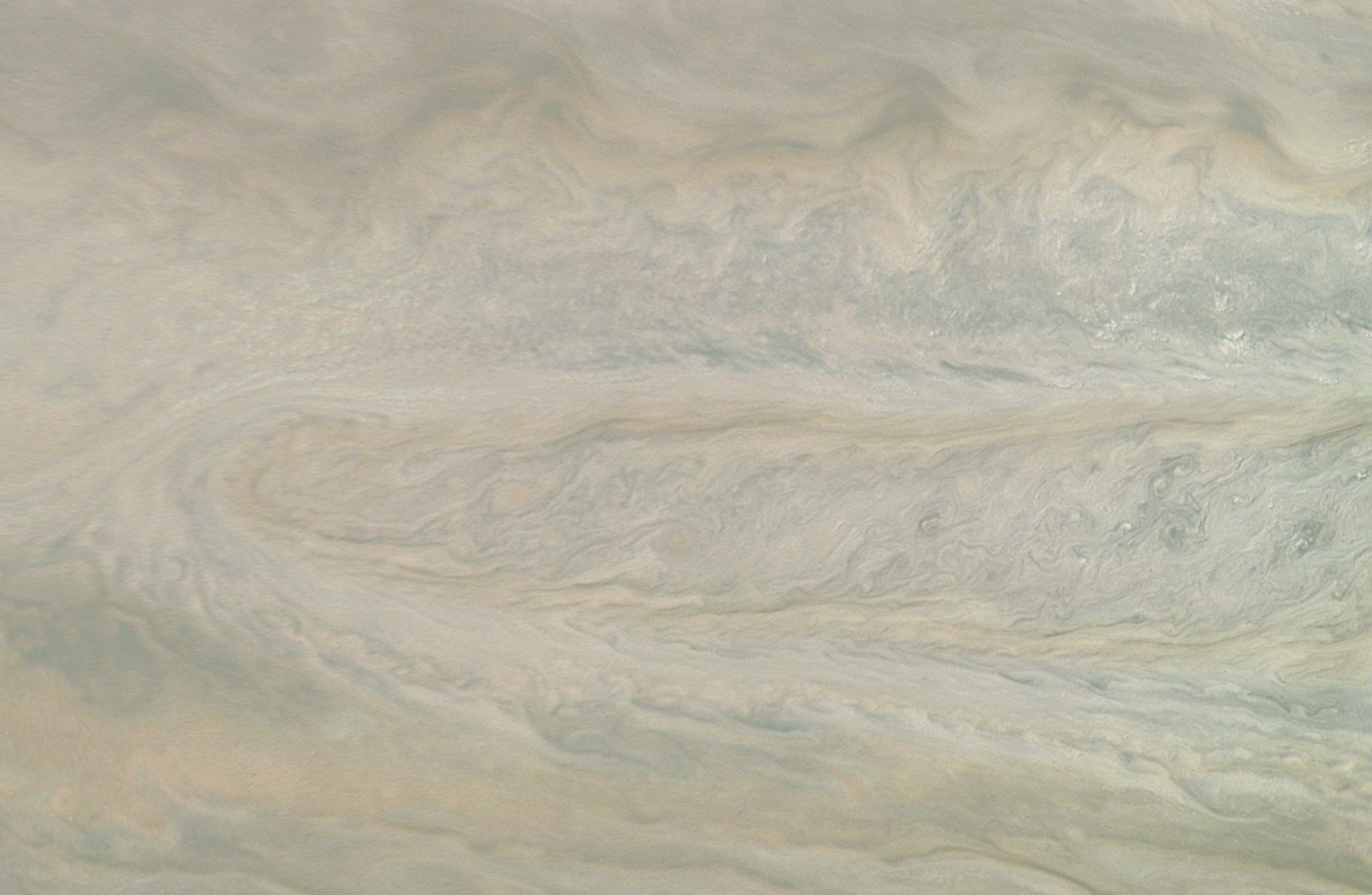 Planetary surface looking ghost like.