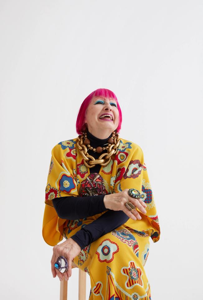 portrait of Zandra Rhodes