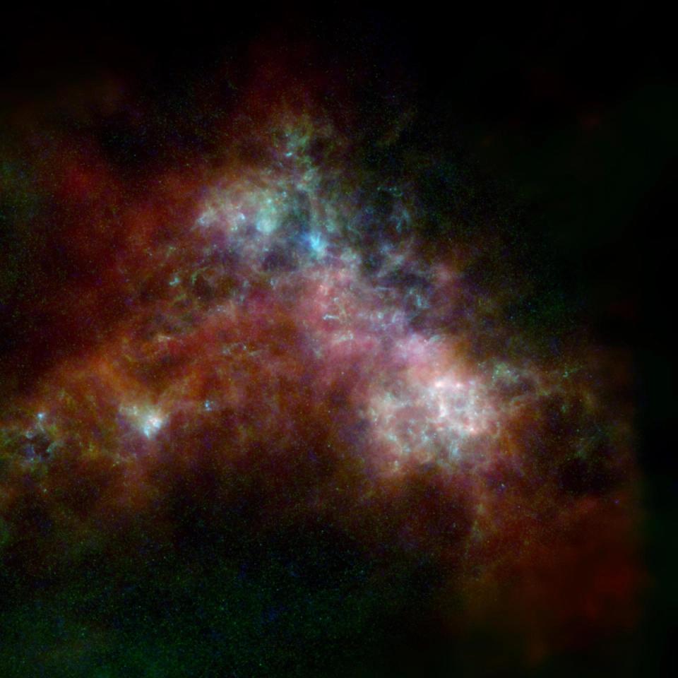 Small Magellanic Cloud in space.