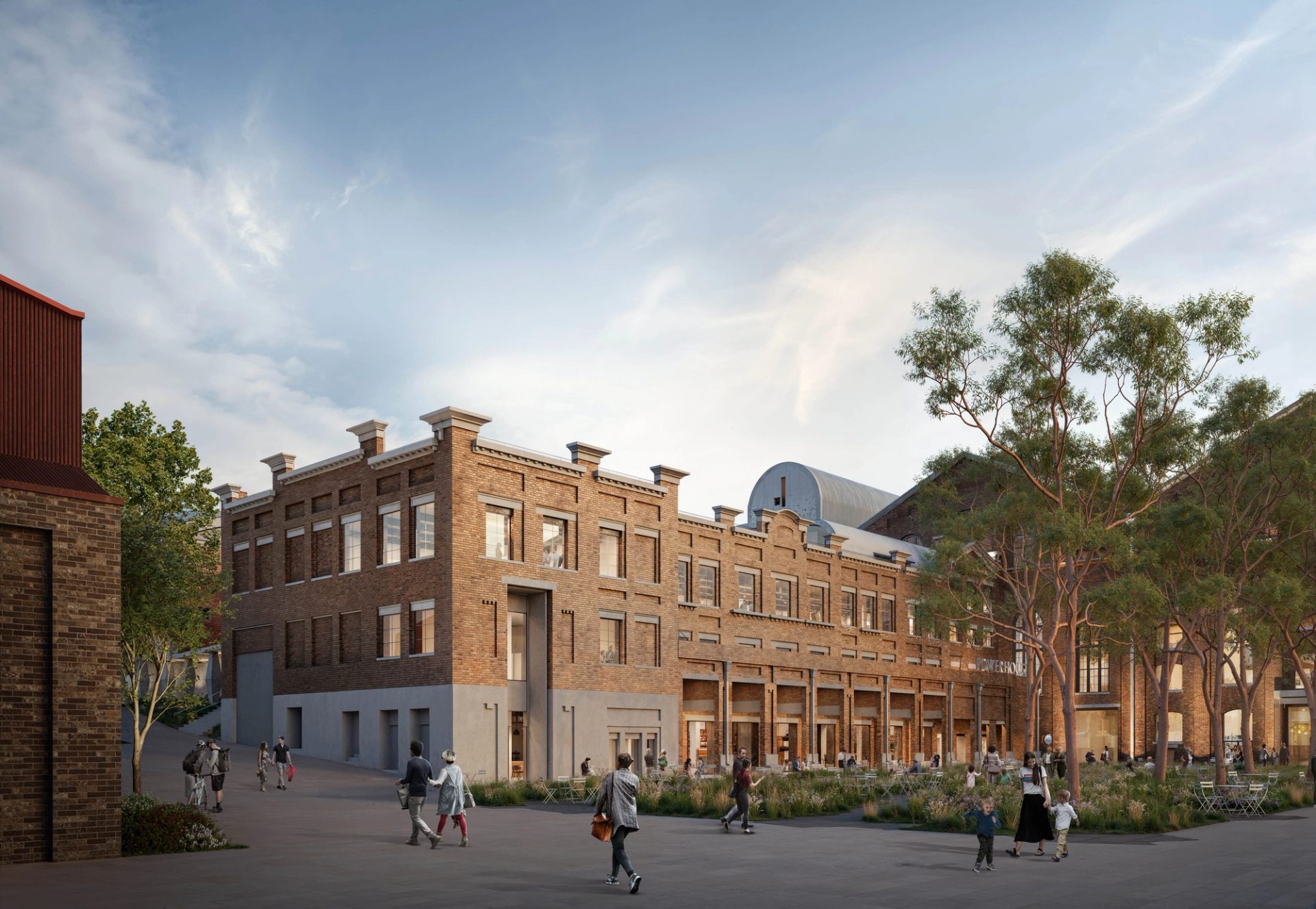 Rendering of Building.