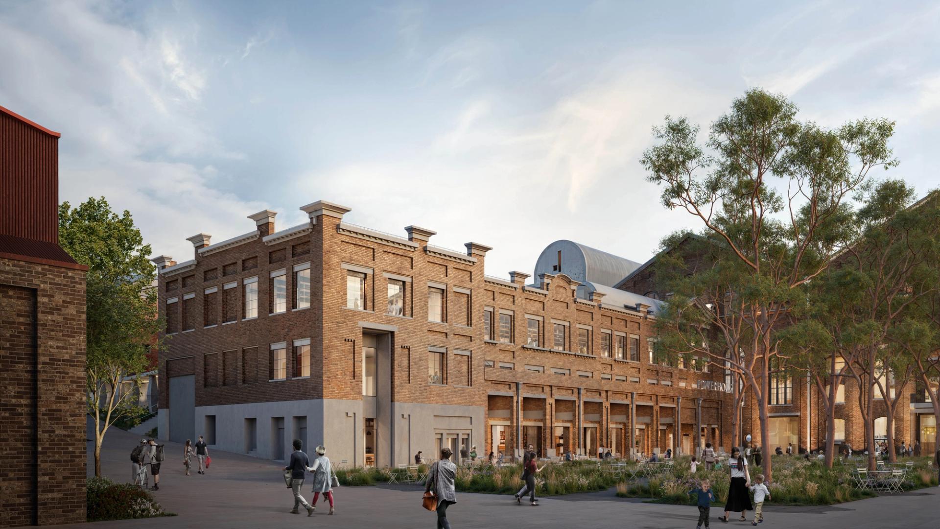 Rendering of Building.