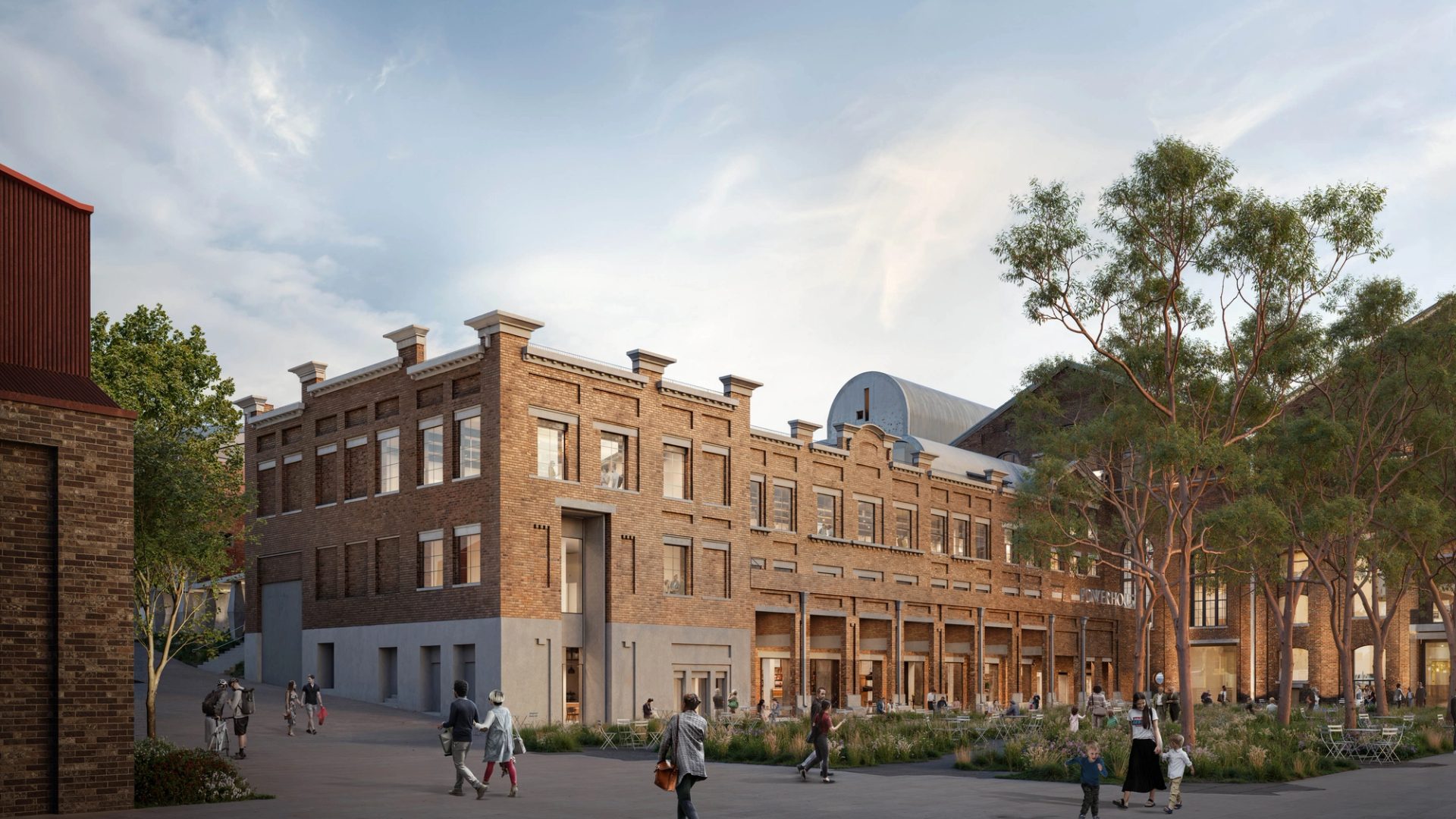 Rendering of Building.