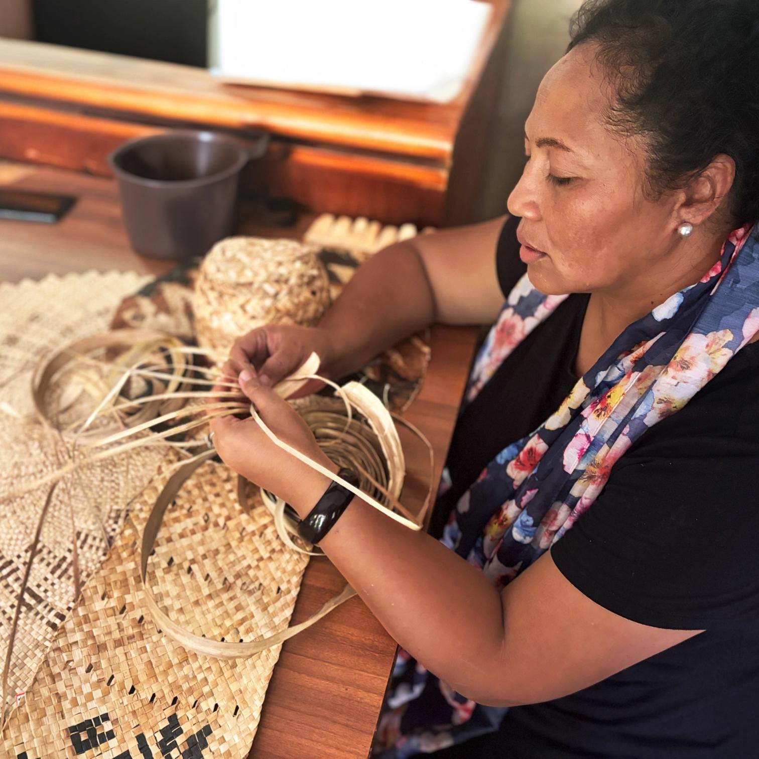 Visiting Artists Tongan Weavers