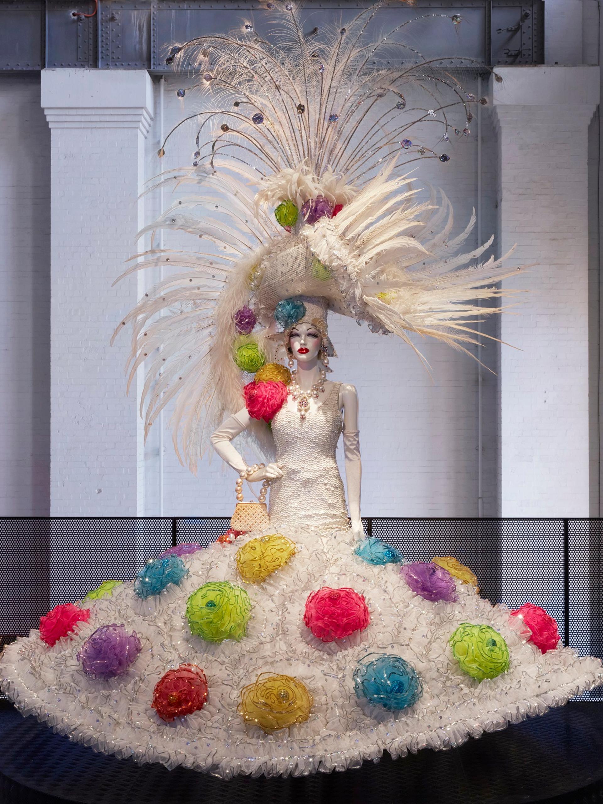 Absolutely Queer costume on mannequin