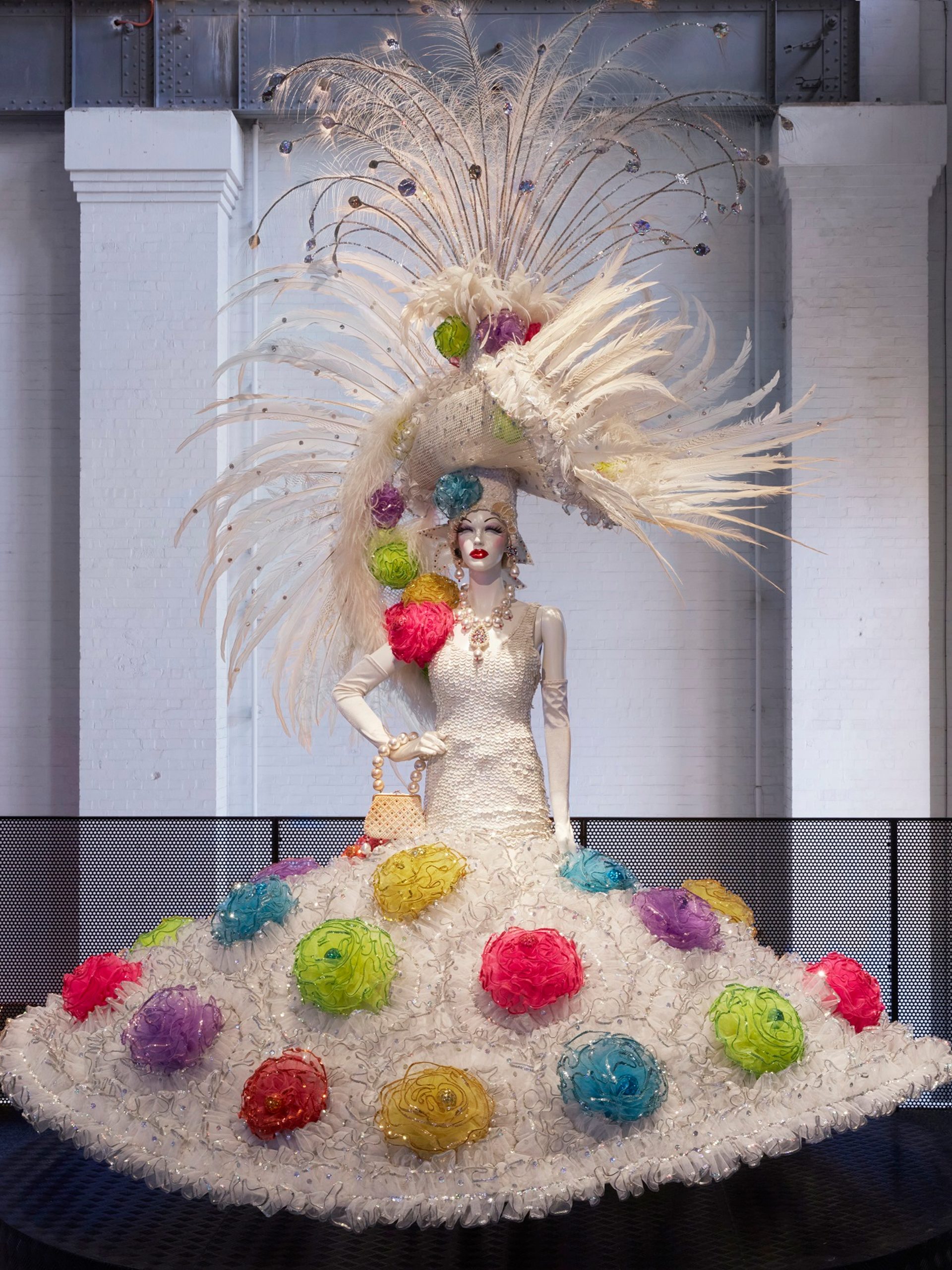 Absolutely Queer costume on mannequin